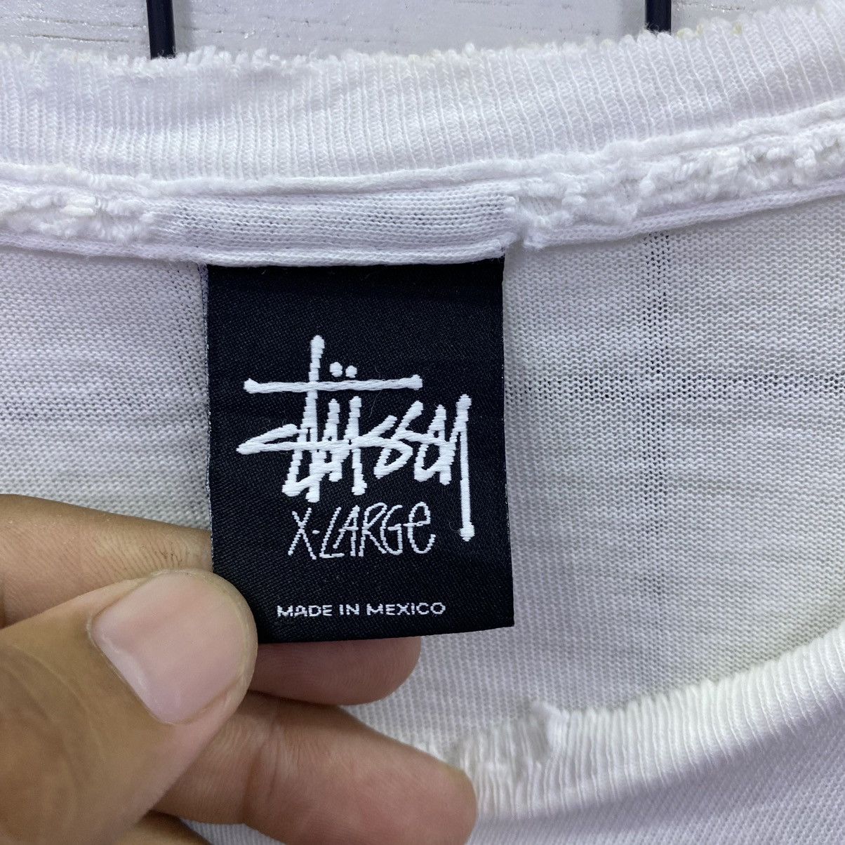 Stussy × Vintage Vintage Y2K Stussy International Soumd System Distressed Tee Size US XXL / EU 58 / 5 - 3 Thumbnail