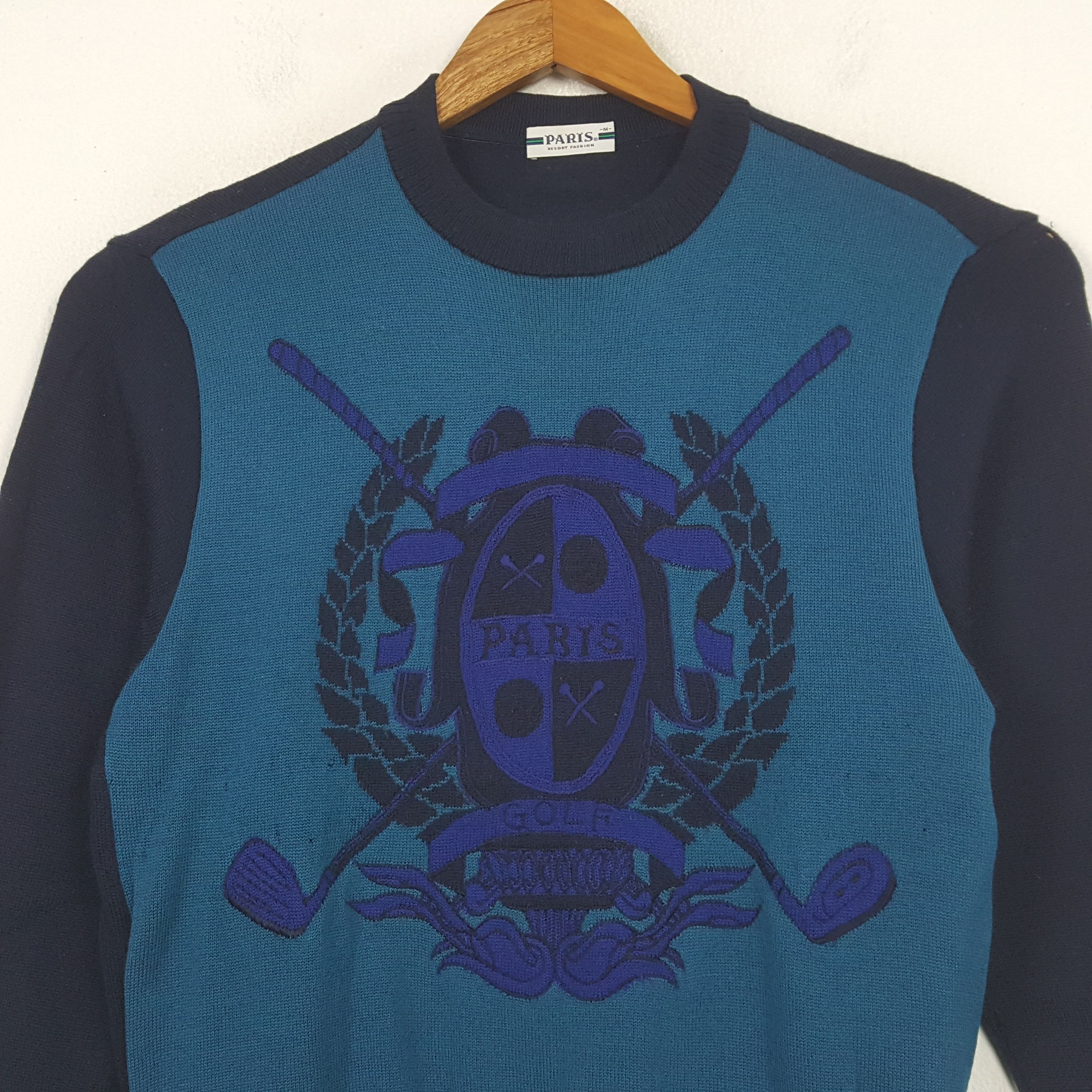 Designer × Japanese Brand × Vintage Vintage PARIS GOLF Japanese Brand Sweatshirt C291N32 Size US XS / EU 42 / 0 - 2 Thumbnail