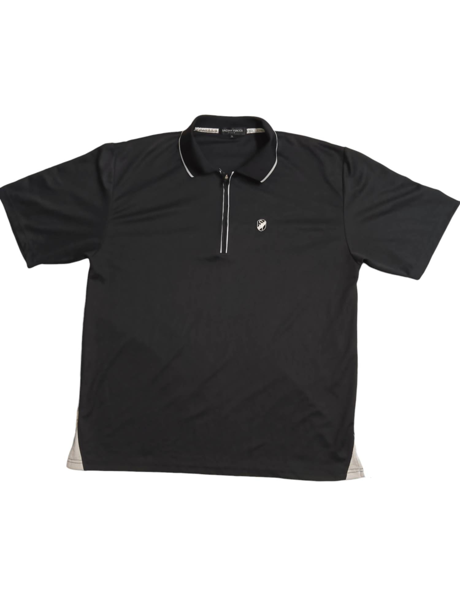 Yohji Yamamoto Sacsny Y'Saccs Golf Half Zipper T-shirt Size US XL / EU 56 / 4 - 1 Thumbnail