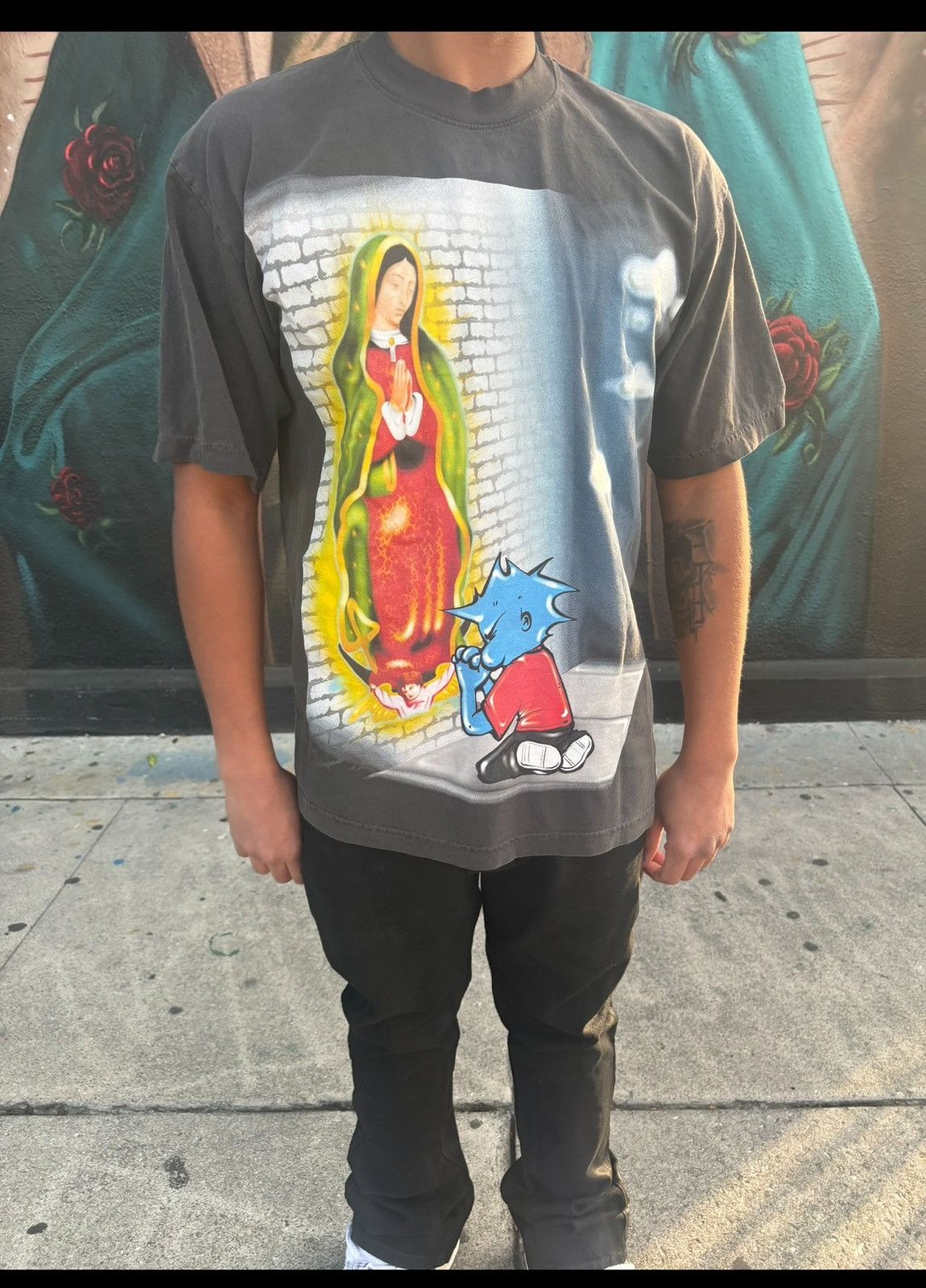 Japanese Brand × Supreme Forgive Me For My Sins Tee Size US XL / EU 56 / 4 - 4 Thumbnail