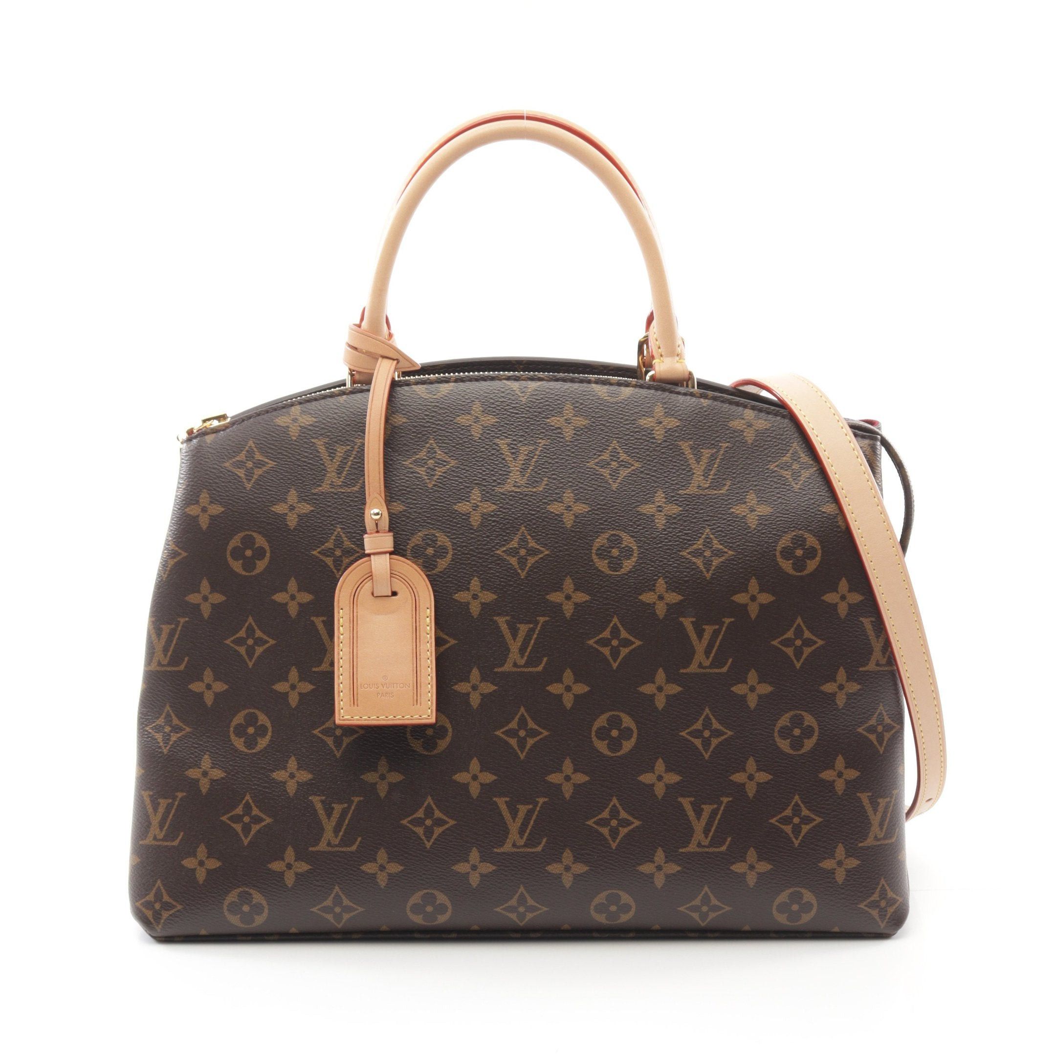 Louis Vuitton Louis Vuitton Petit Palais Mm Monogram Handbag Leather Brown Size ONE SIZE - 1 Thumbnail