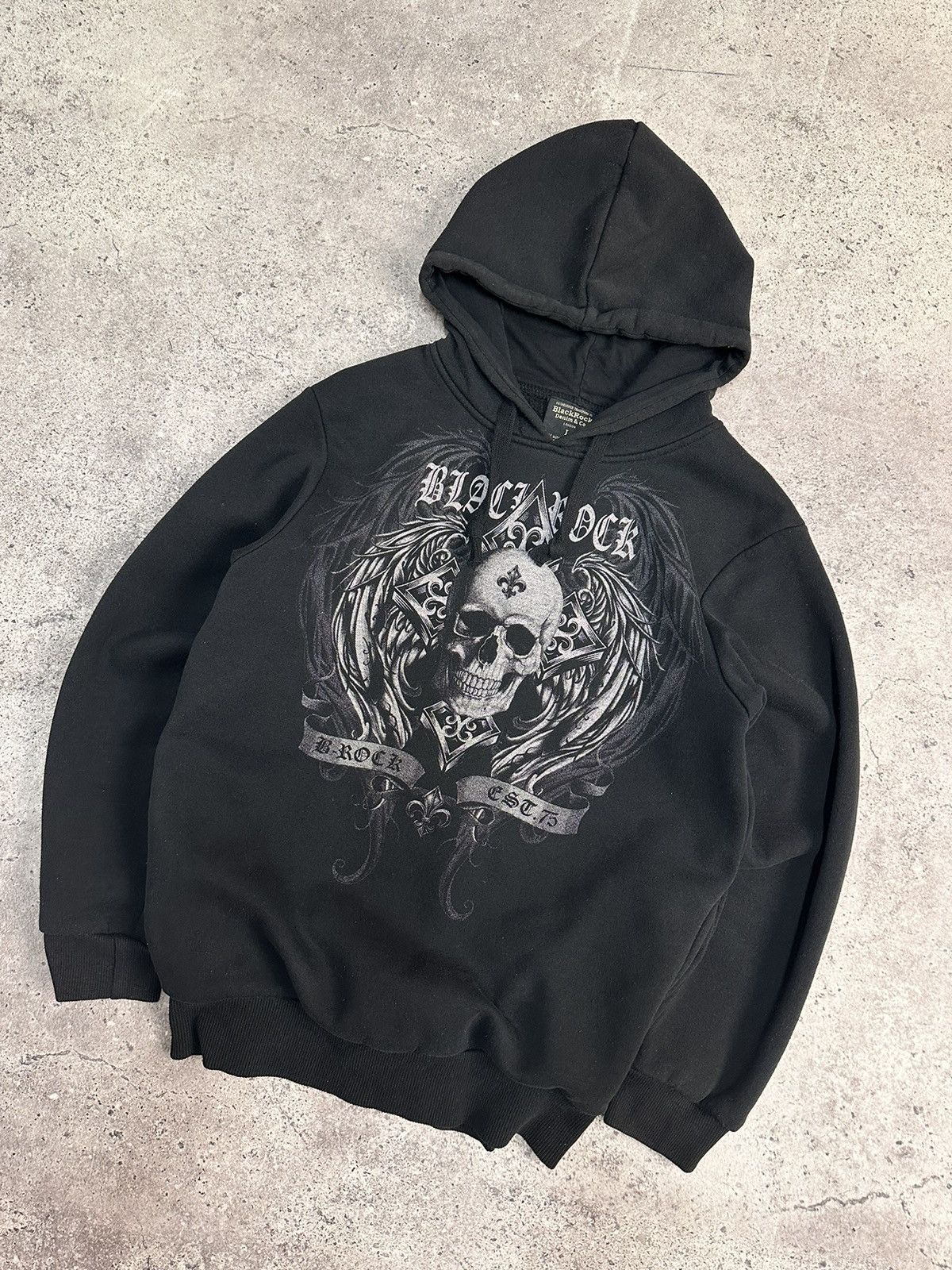 Other Vintage Hoodie Black Rock Affliction Band Tee Mettalica Opiu Size US L / EU 52-54 / 3 - 2 Thumbnail