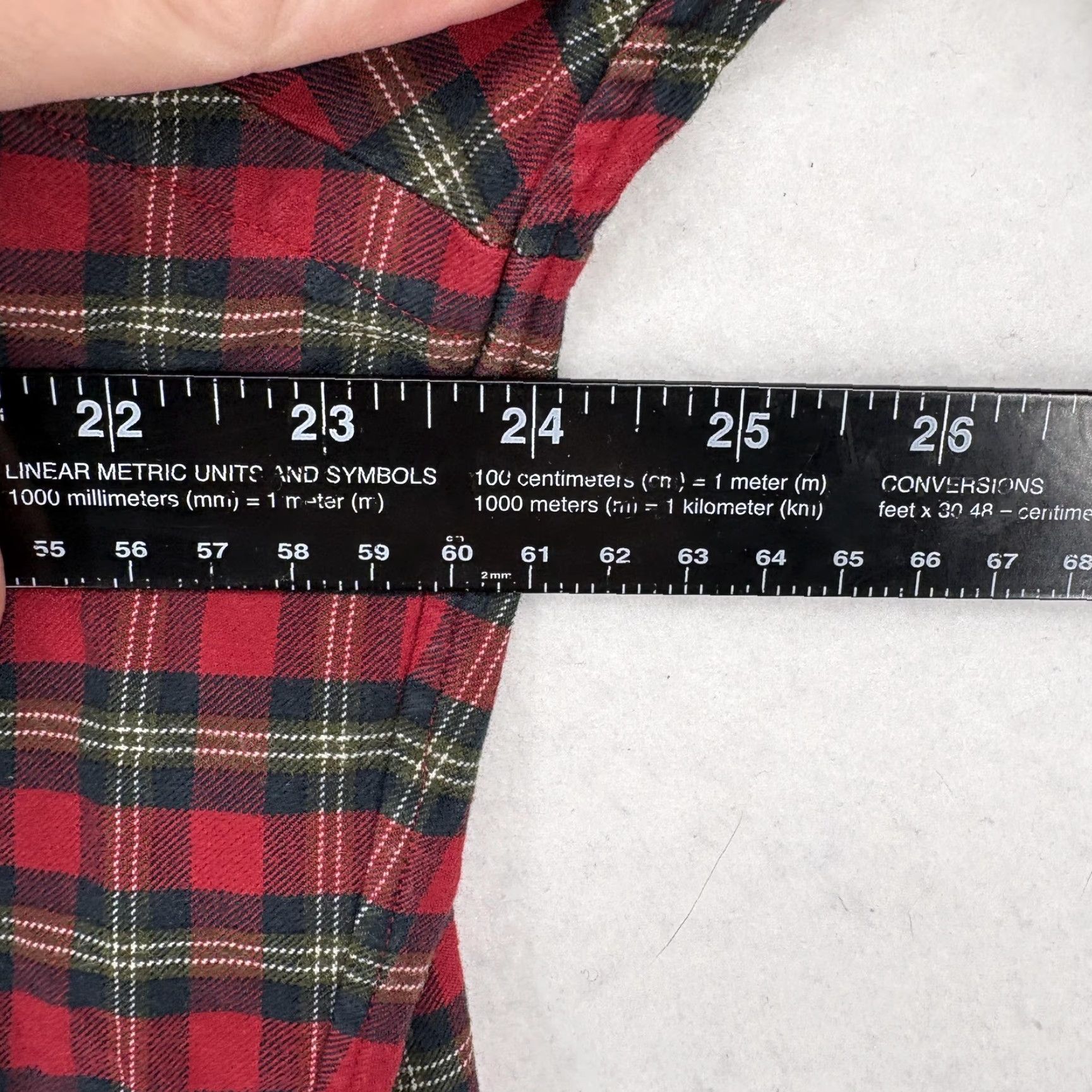 Ralph Lauren Ralph Lauren Shirt Mens Large Red Plaid Flannel Long Sleeve Button Up Classic Size US L / EU 52-54 / 3 - 6 Thumbnail