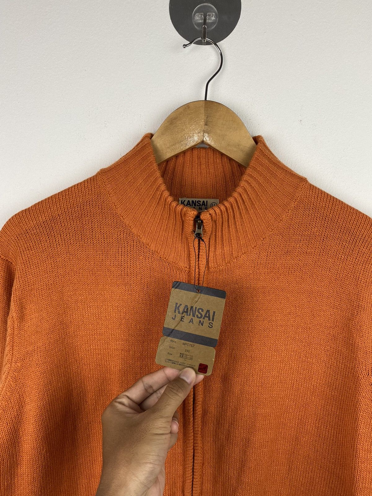 If Six Was Nine × Japanese Brand × Kansai Yamamoto Kansai Jeans Knitwear Size US L / EU 52-54 / 3 - 2 Thumbnail