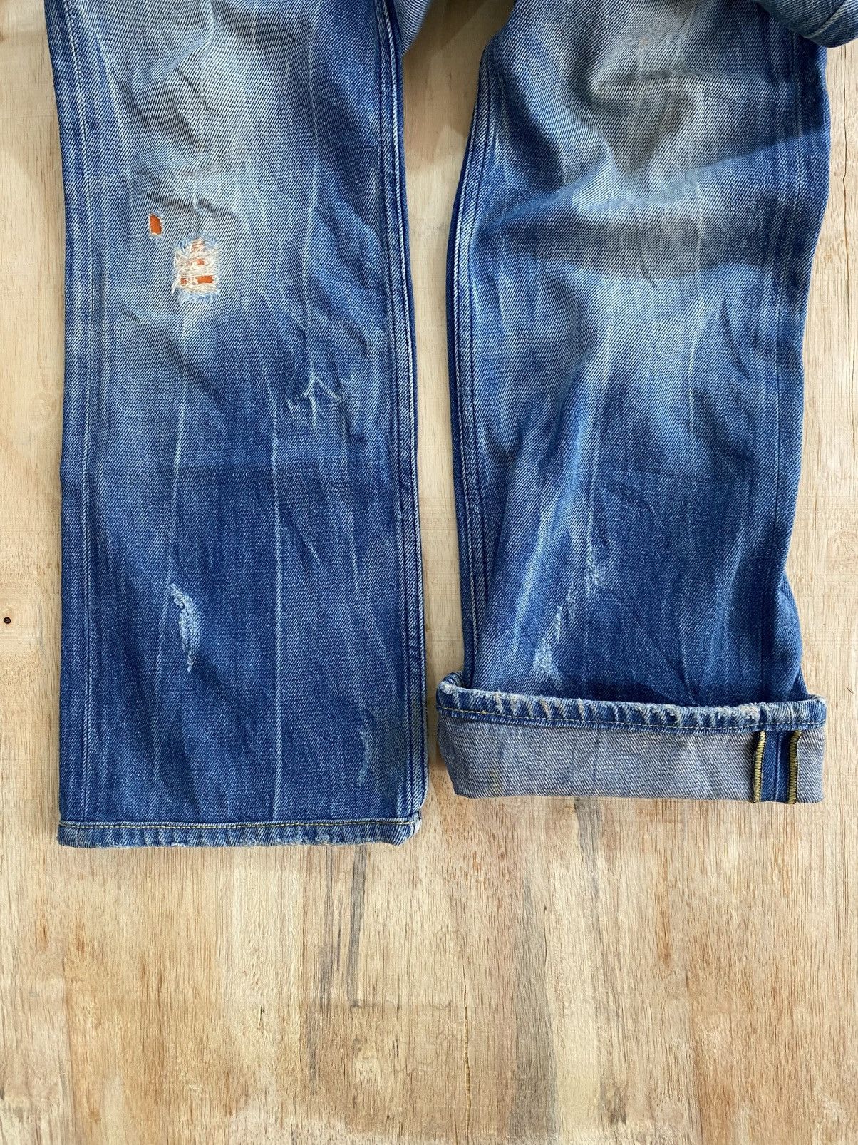 Diesel Diesel Blue Eyecons 2010/2 Distressed Jeans Size US 32 / EU 48 - 5 Thumbnail