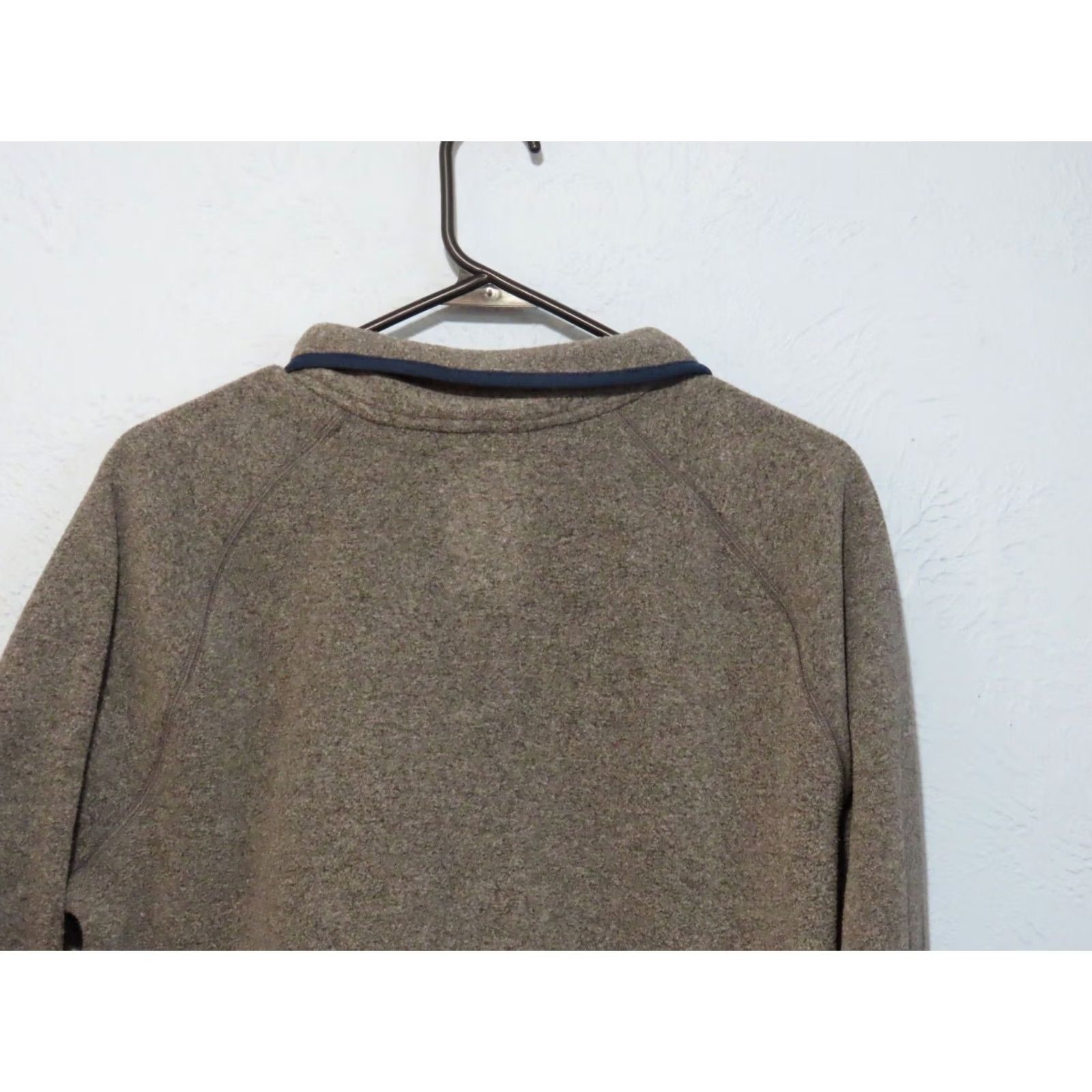 Vintage LL Bean Fleece Womens L Gray/Blue Mountain Classic Pullover 1/2 Zip Misses Size L / US 10 / IT 46 - 7 Thumbnail