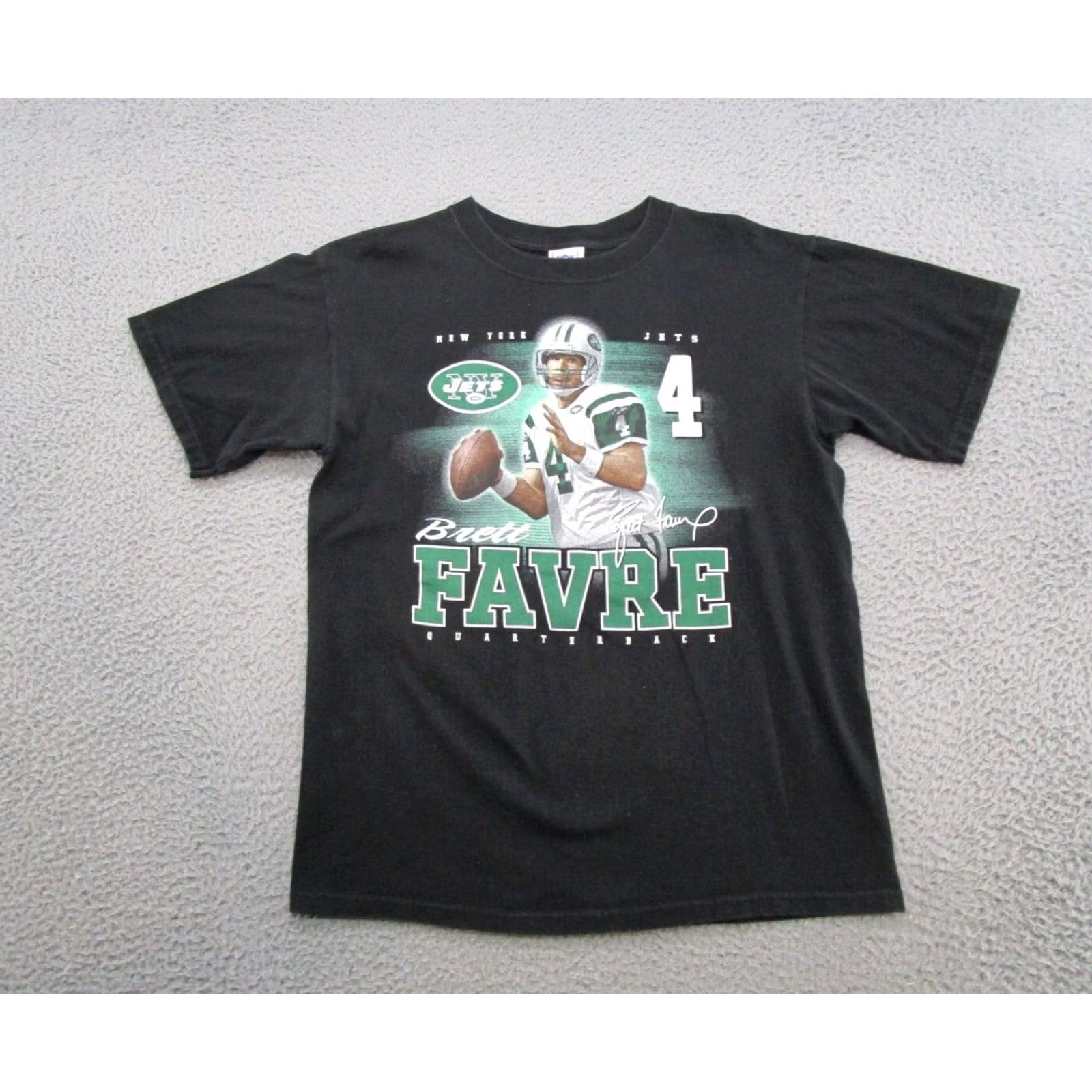 NFL VTG NFL Players Brett Favre New York Jets Football T-Shirt Mens Size M Multicolor Shirt Short Sleeve Modern NFL Fans 90s 00s Mens Size US M / EU 48-50 / 2 - 2 Thumbnail
