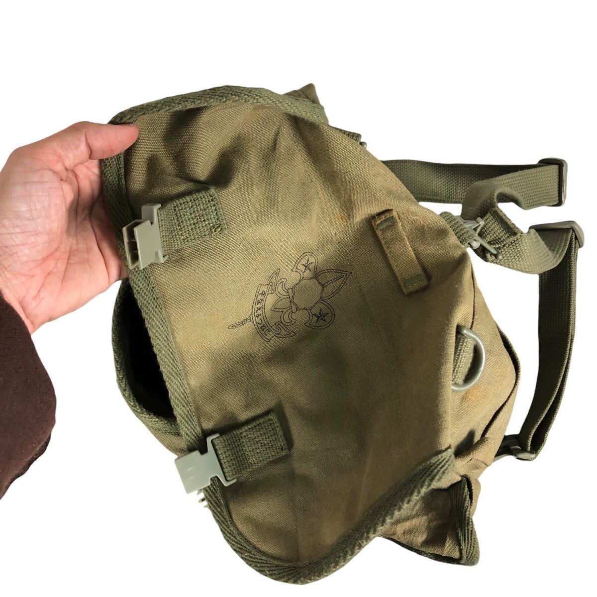Vintage 📌Vintage Military Sling Bag Scouts Army Size ONE SIZE - 9 Thumbnail