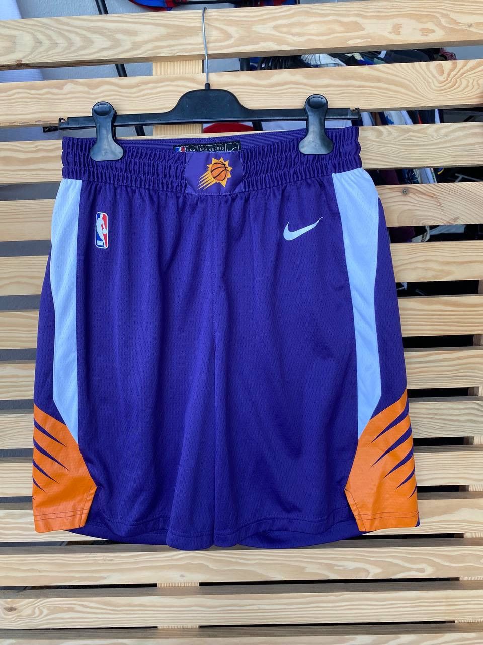 Nike NBA Phoenix Suns Icon Edition Swingman Baseball Baggy Shorts Size US 34 / EU 50 - 4 Thumbnail