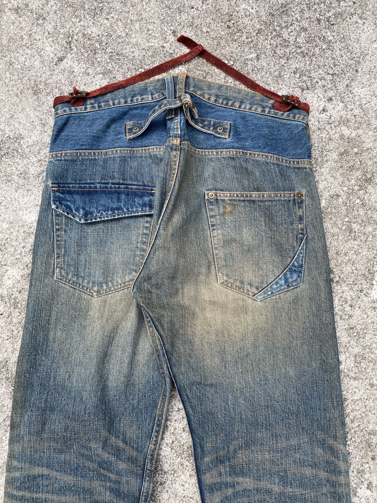 Japanese Brand Shapel Japan Rusty Distressed Denim Size US 32 / EU 48 - 10 Thumbnail