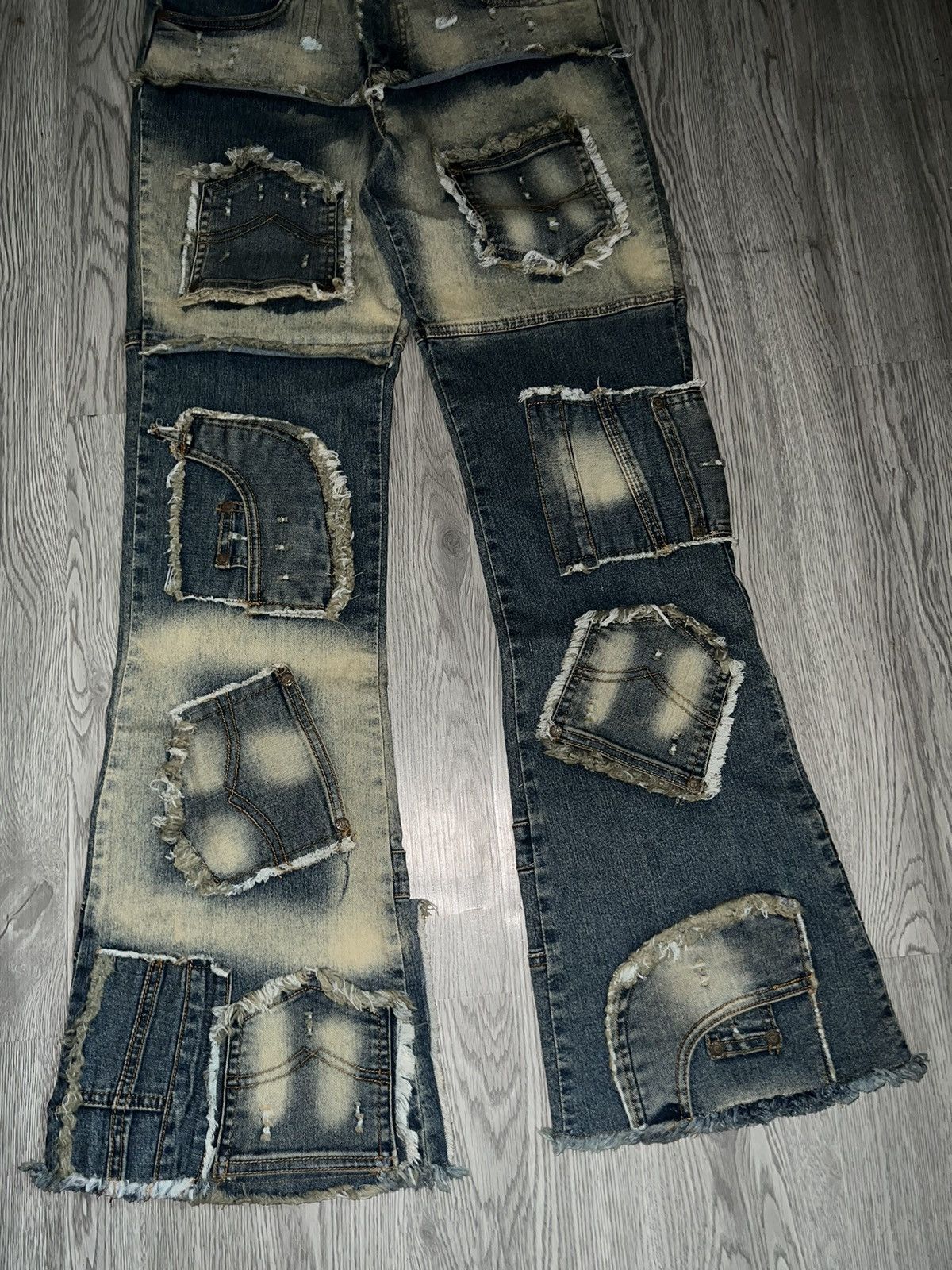 Dolce & Gabbana Modernistic Distressed Flare Jeans ➕ Size 26" / US 2 / IT 38 - 7 Thumbnail