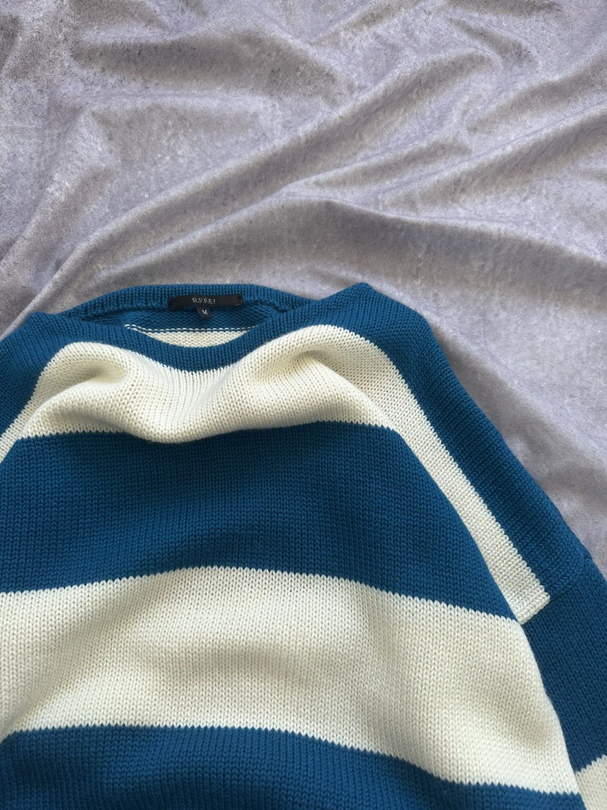 Gucci Gucci Boatneck Wool Sweater 💙 Size US M / EU 48-50 / 2 - 6 Thumbnail