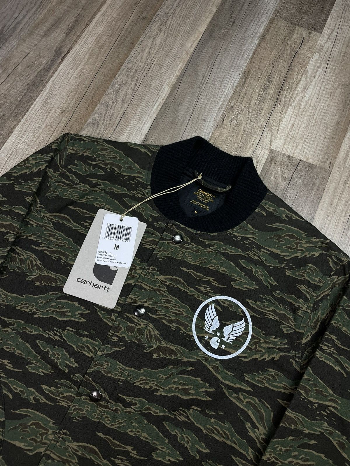 Carhartt VINTAGE CARHARTT LOOP EMBLEM JACKET OVERSIZE BOMBER Y2K HYPE Size US M / EU 48-50 / 2 - 3 Thumbnail