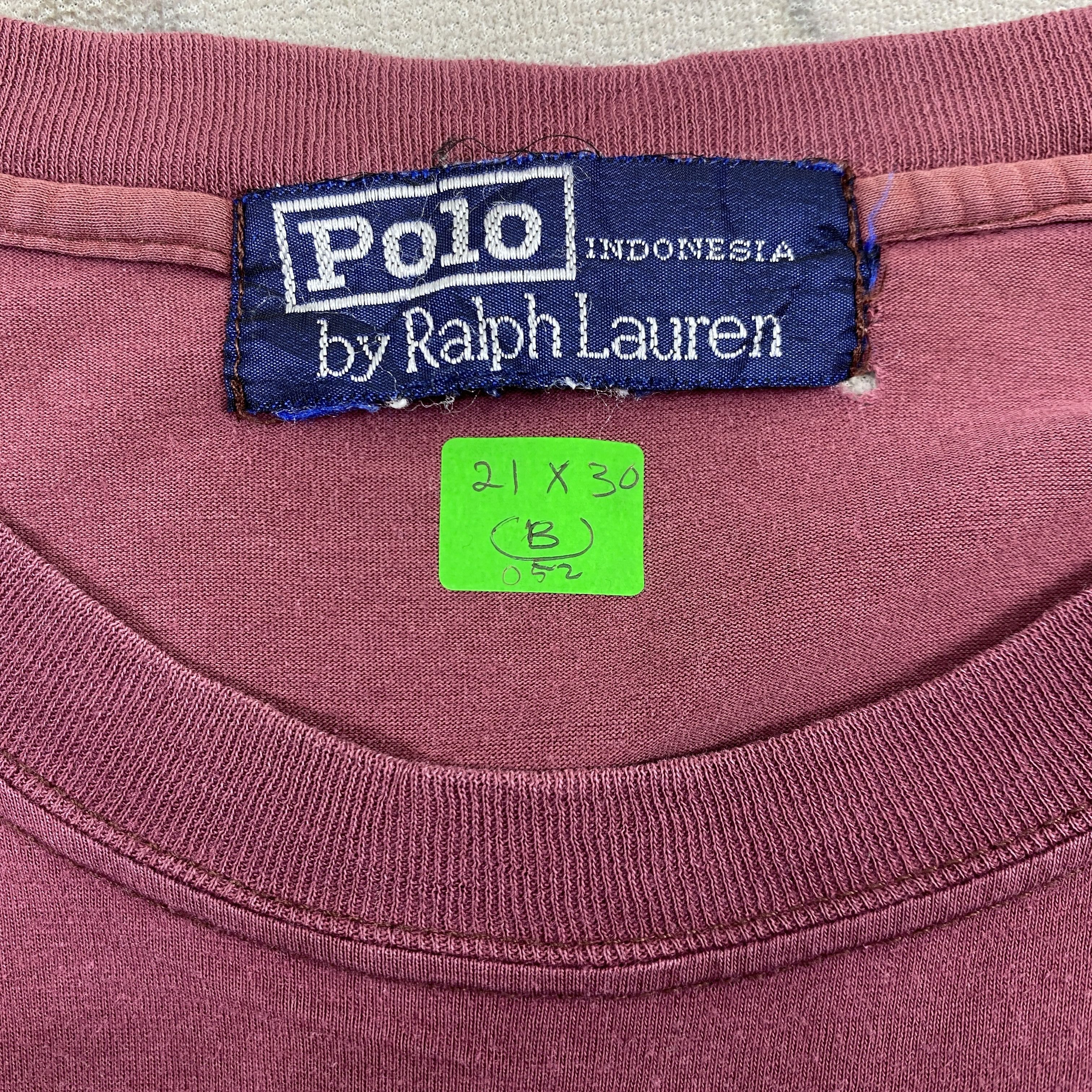 Polo Ralph Lauren Vintage Polo Ralph Lauren Large T Shirt -B052 Size US L / EU 52-54 / 3 - 4 Thumbnail