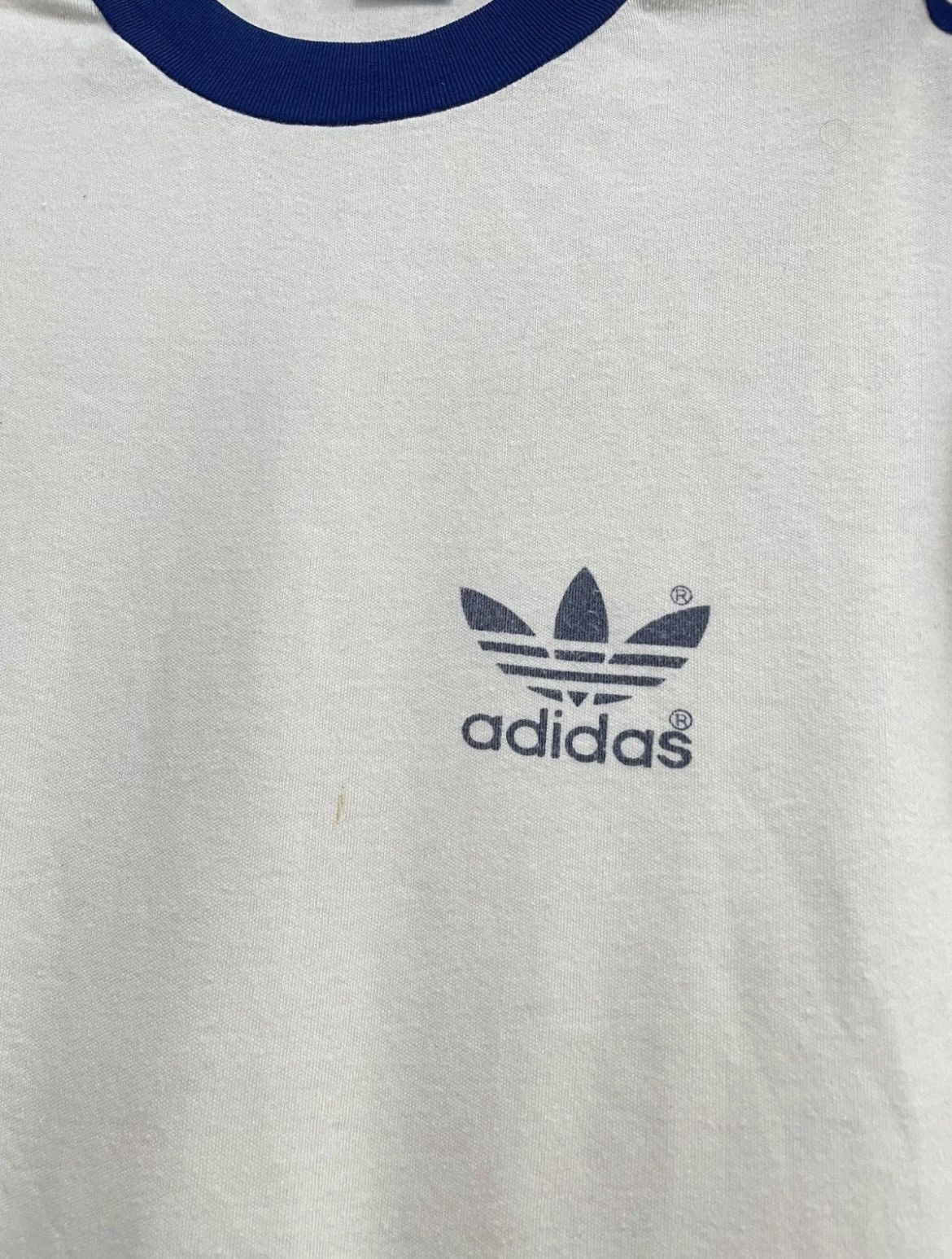 Adidas Adidas Vintage Template 80s Football Shirt Jersey Size US L / EU 52-54 / 3 - 3 Thumbnail
