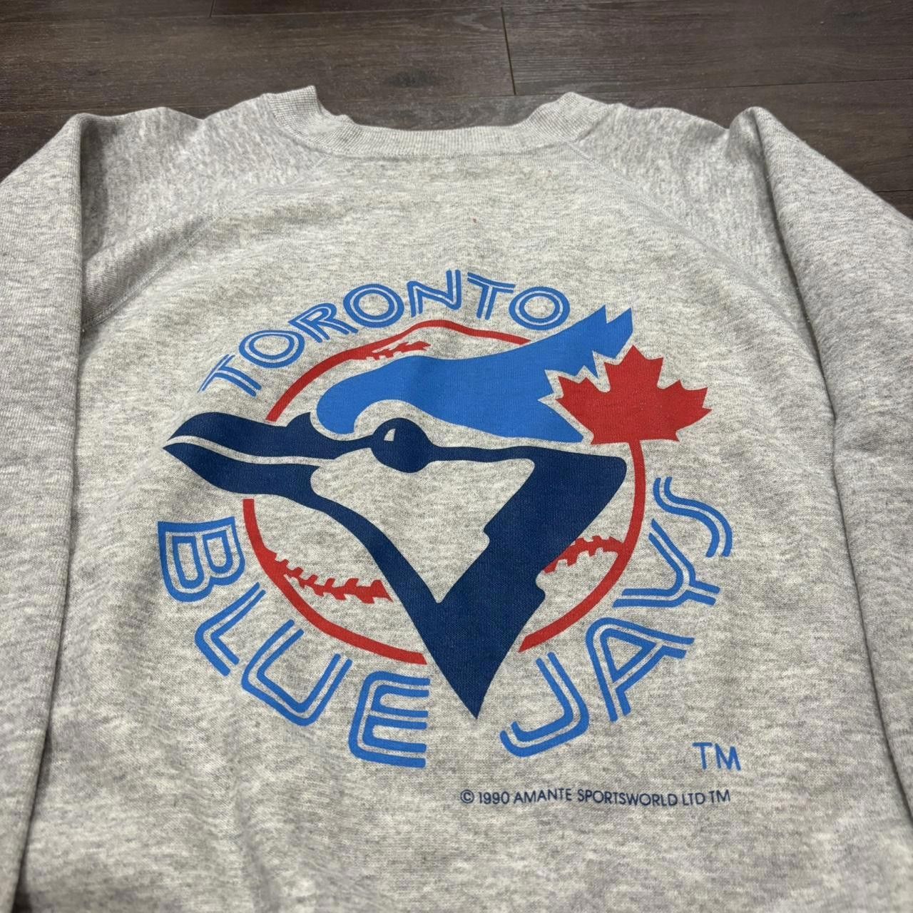 Designer Vintage toronto blue jays crewneck sweatshirt 1990 M/L Size US L / EU 52-54 / 3 - 2 Thumbnail
