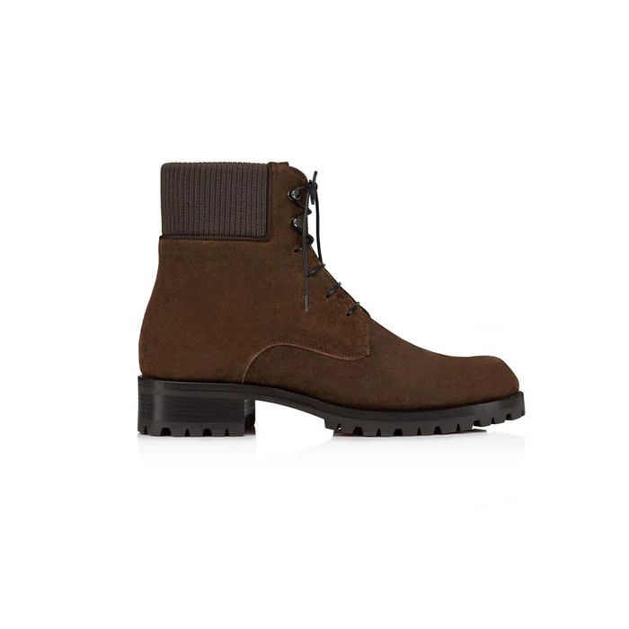 Christian Louboutin o1bcso1str1024 Boot in Brown Size US 12 / EU 45 - 1 Thumbnail