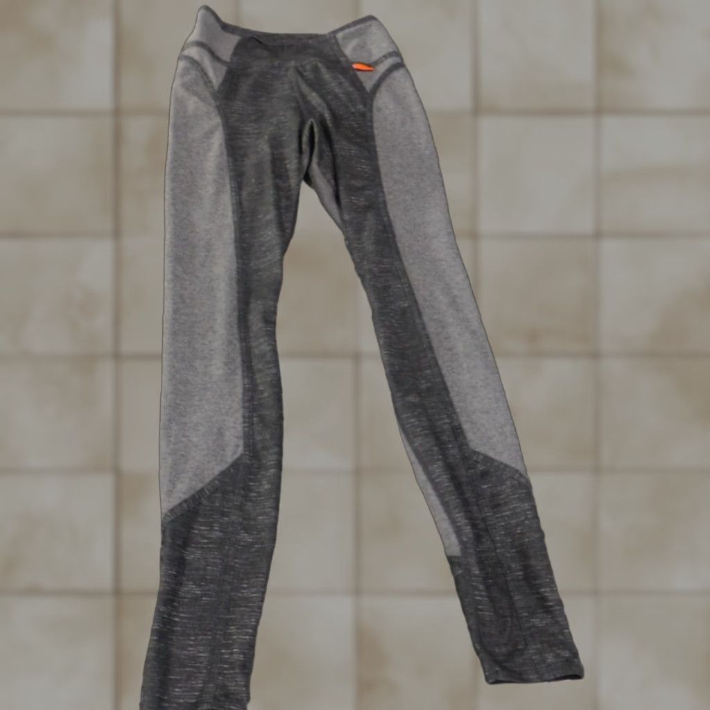 Nike Nike Leggings Women XS Dri-FIT Gray Pull On Stretch Run Active Performance Size 40" / US 18 - 1 Thumbnail