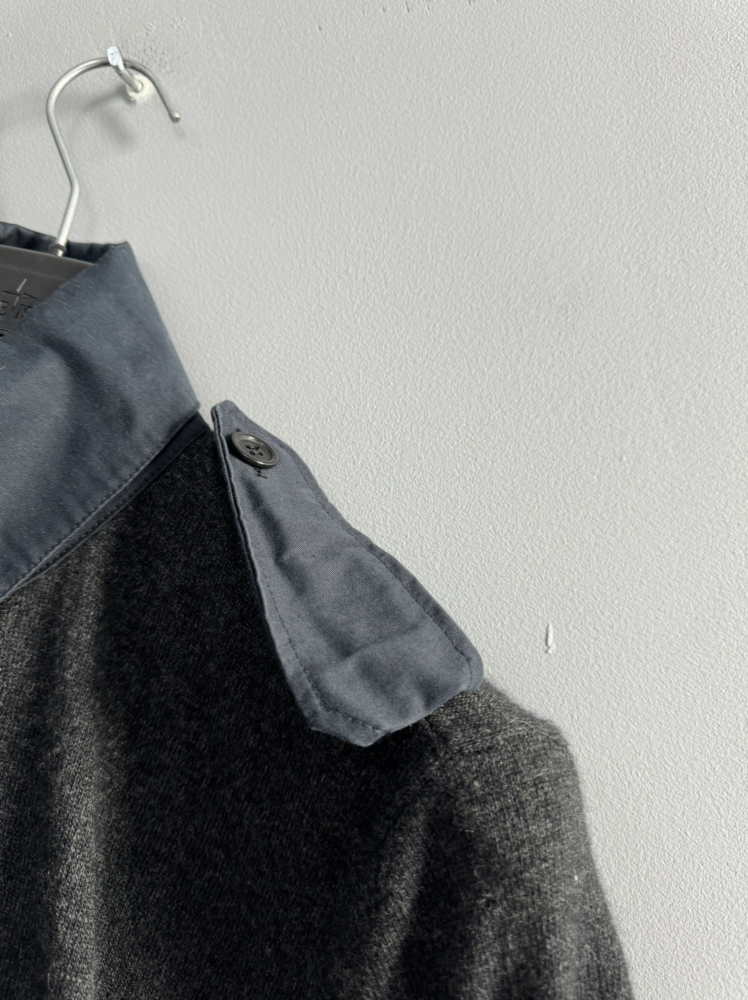 Prada PRADA Wool Sweater Jacket Cardigan Gray Size 44 Full Zip Size M / US 6-8 / IT 42-44 - 6 Thumbnail