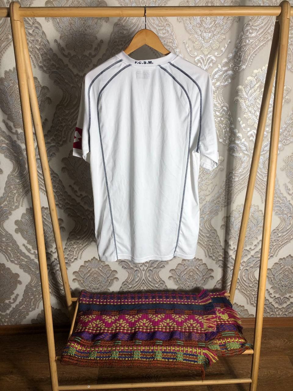 Lotto Sport VINTAGE LOTTO FC SOCHAUX FRANCE RETRO SOCCER JERSEY Y2K 90s Size US XXL / EU 58 / 5 - 6 Thumbnail