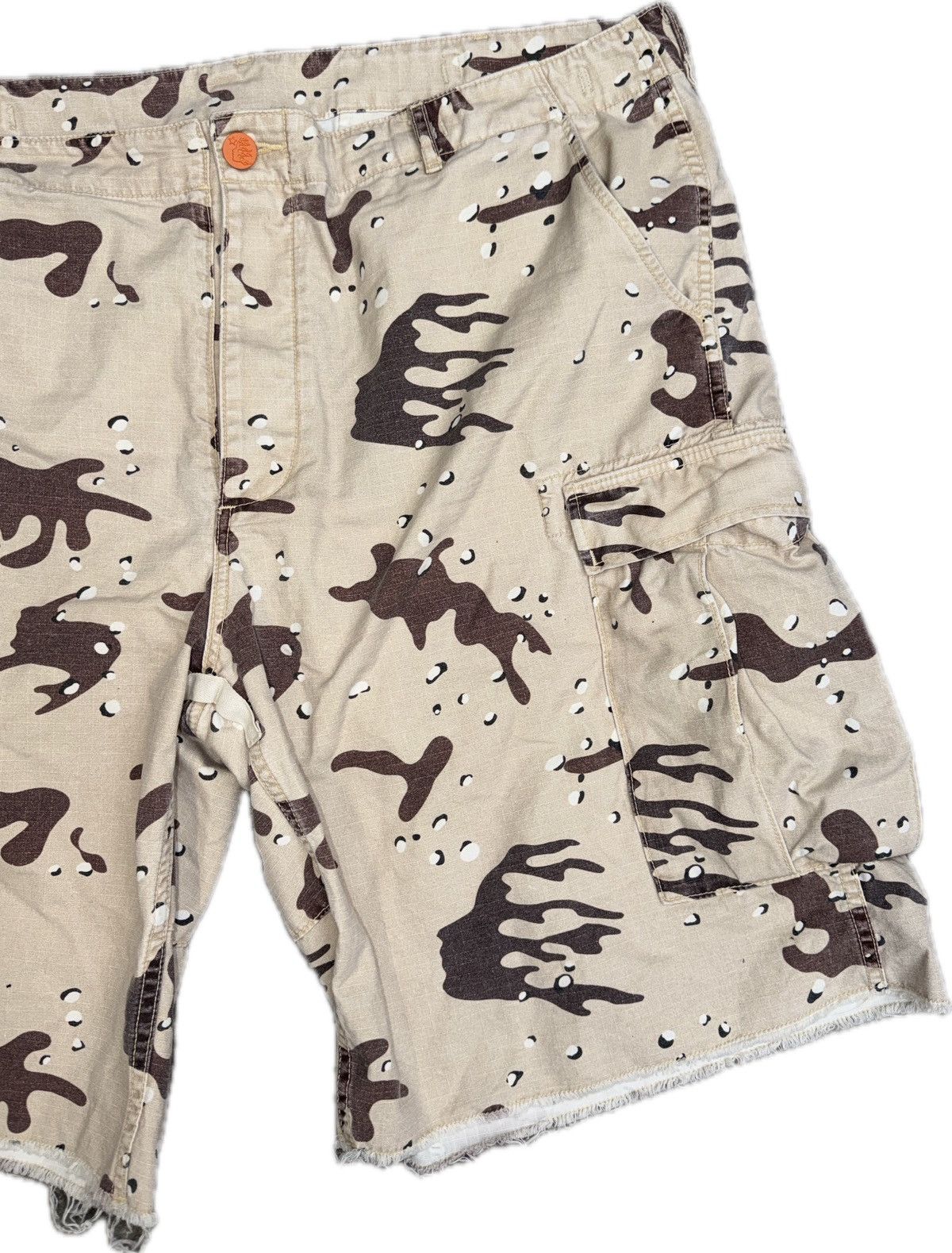 HELLSTAR Hellstar Camo Cargo Shorts Size US 38 / EU 54 - 3 Thumbnail