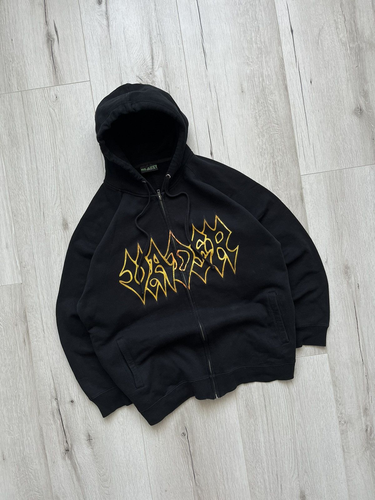 Band Tees × Vintage VADER BLACK DEATH METAL ZIP UP HOODIE 2000s VINTAGE RARE Size US XL / EU 56 / 4 - 1 Thumbnail