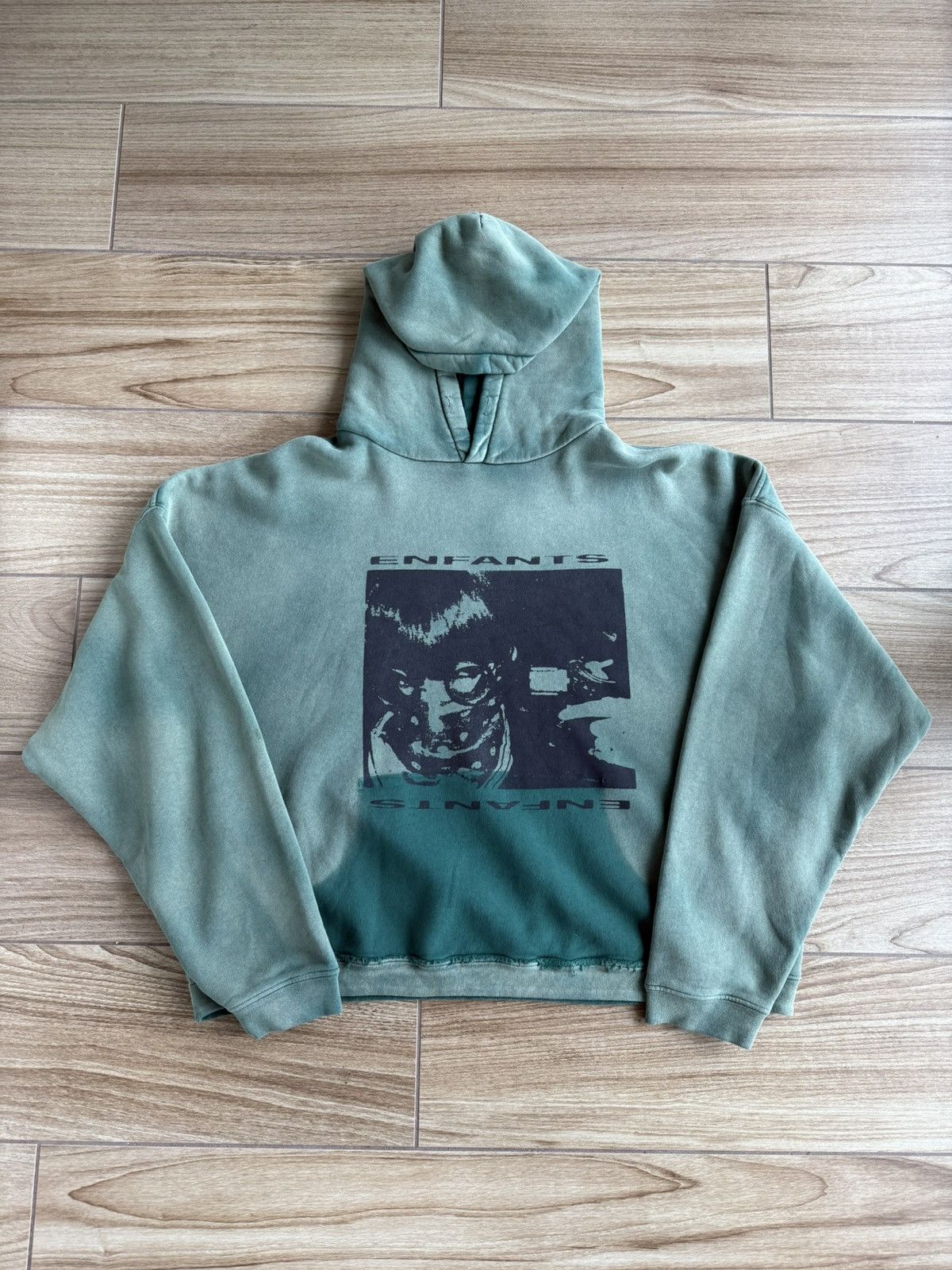 Enfants Riches Deprimes Enfants Riches Deprimes Girl/gun Hoodie Faded Green Size US XL / EU 56 / 4 - 1 Thumbnail