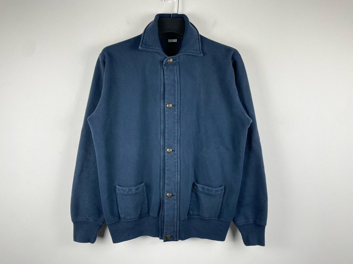 A.PRESSE A.Presse x Biotop Vintage Sweat Cardigan Size US M / EU 48-50 / 2 - 5 Thumbnail