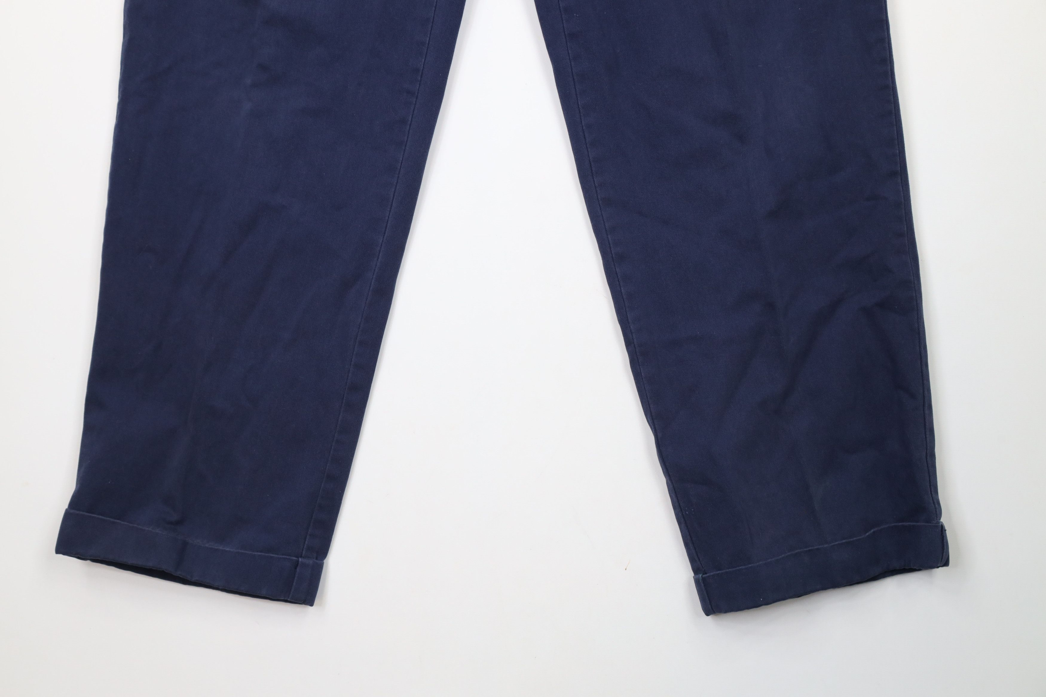 Tommy Hilfiger × Vintage Vintage 90s Tommy Hilfiger Cuffed Wide Leg Chino Pants Size US 32 / EU 48 - 4 Thumbnail
