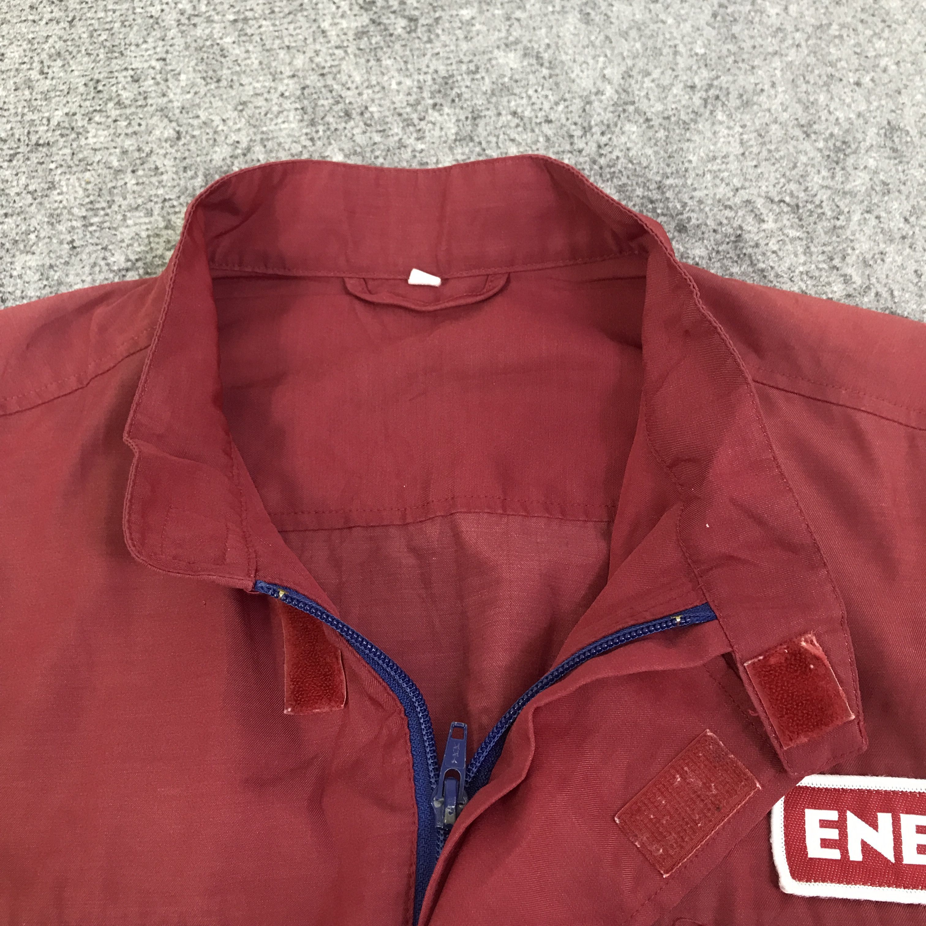 Japanese Brand oil eneos work coverall jacket K122B1 Size US L / EU 52-54 / 3 - 10 Thumbnail