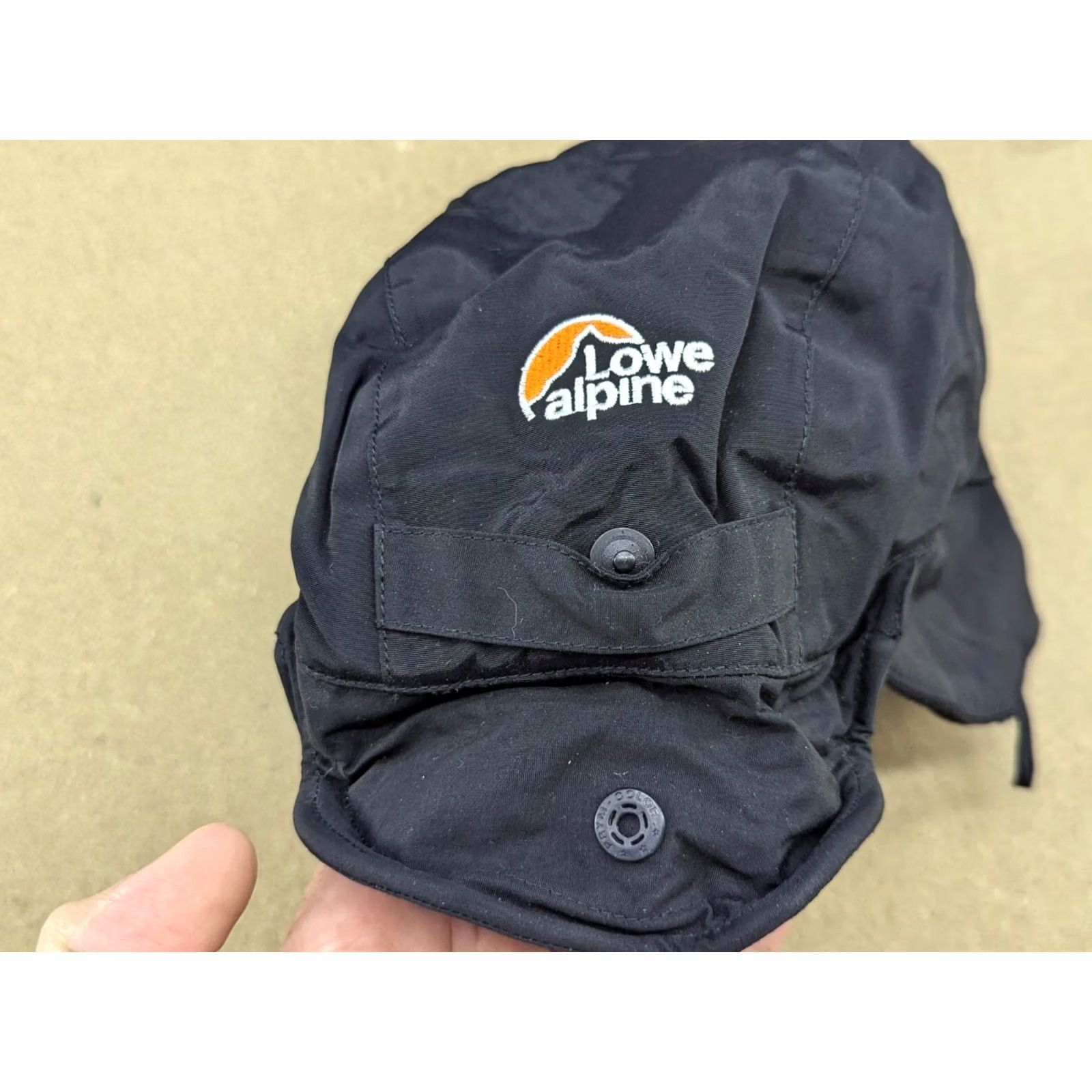 Vintage VINTAGE Lowe Alpine Mountain Cap Triple Point Hat Small Trekking Black Outdoor Hiking Beanie Mens Womens Unisex Adults S Size ONE SIZE - 6 Thumbnail