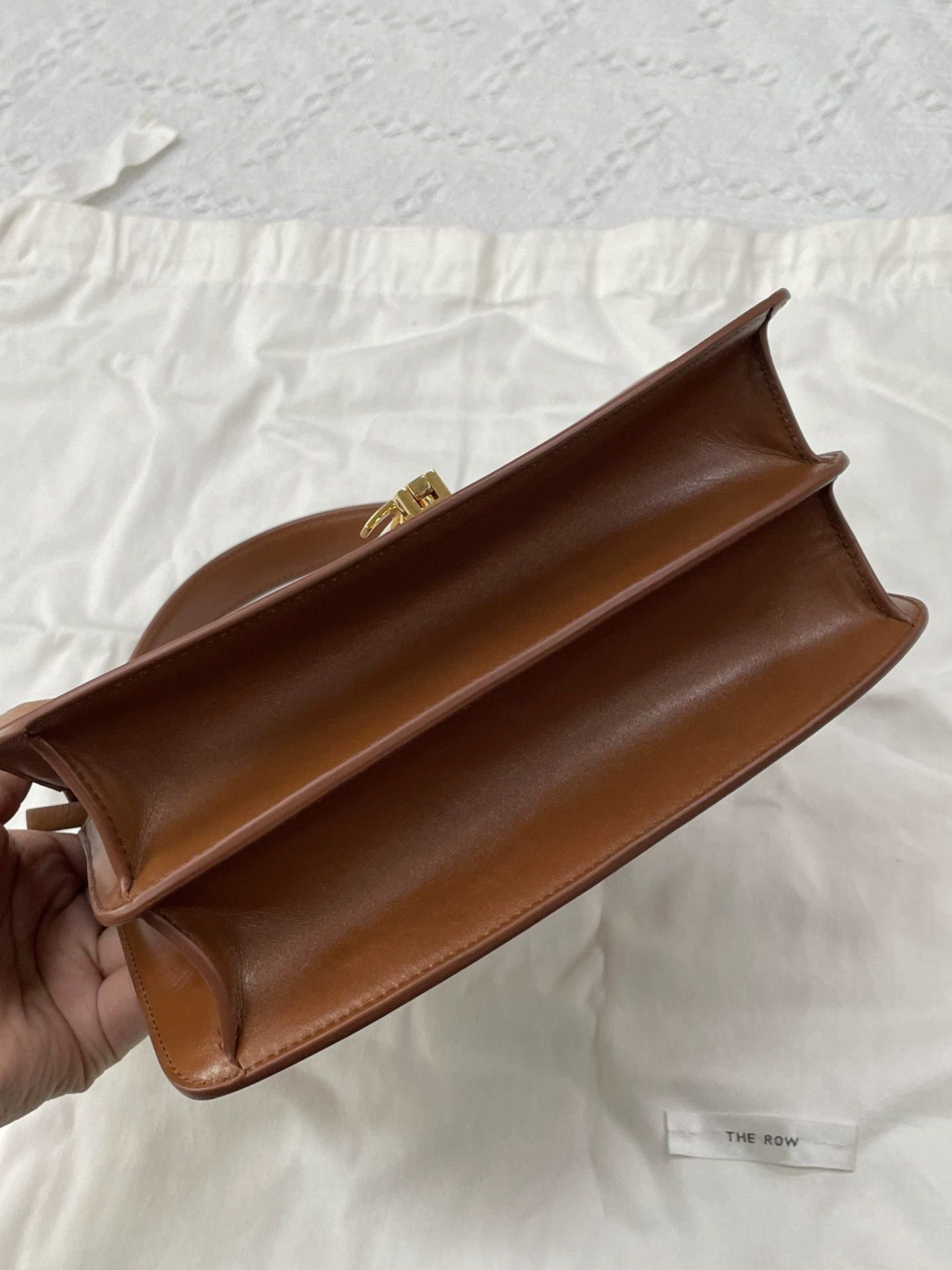The Row The Row gold brown sofia handbag w/ dust bag & card Size ONE SIZE - 4 Thumbnail