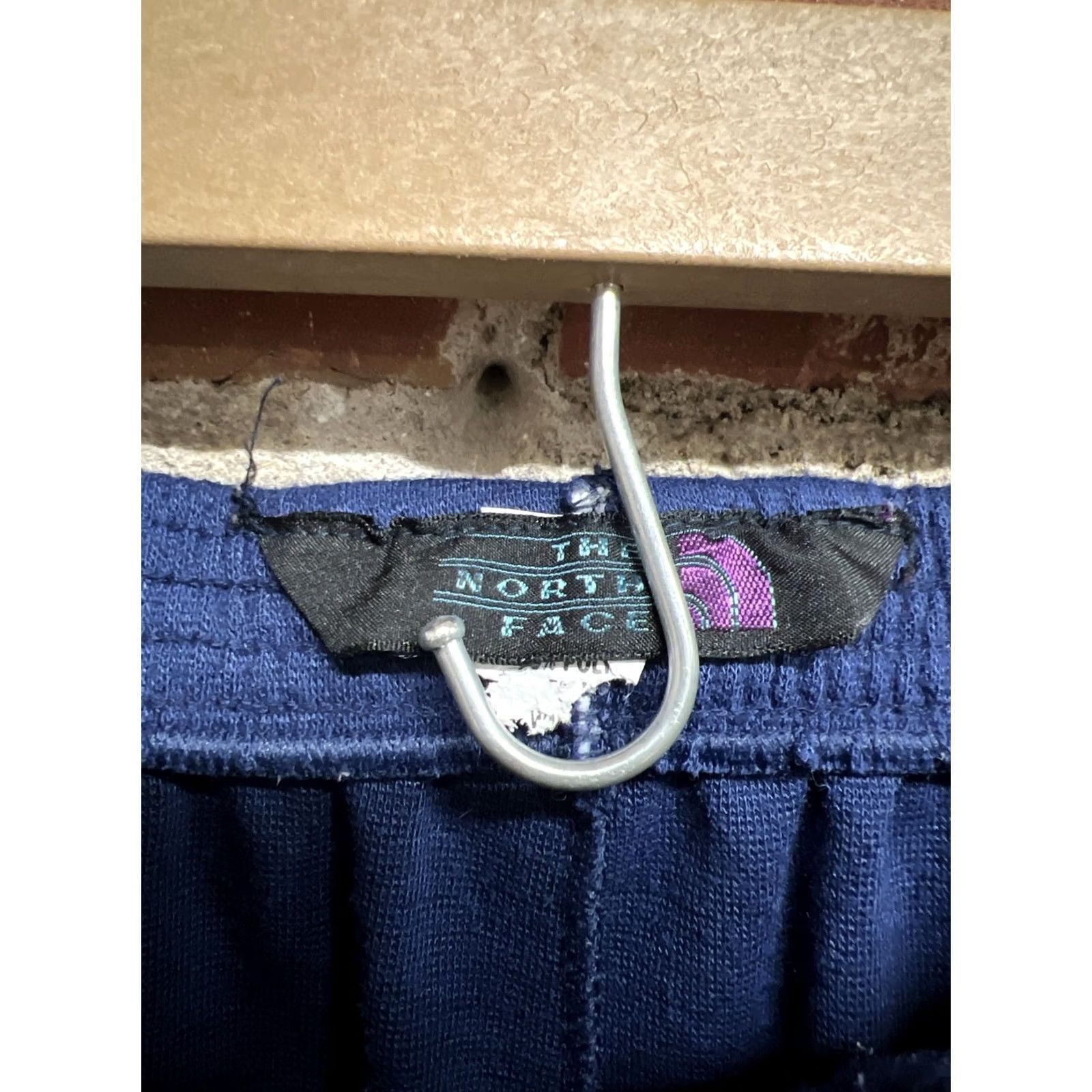 The North Face VINTAGE THE NORTH FACE Base Layer Bottoms Blue L Knit Leggings Mens Size US 33 - 3 Thumbnail