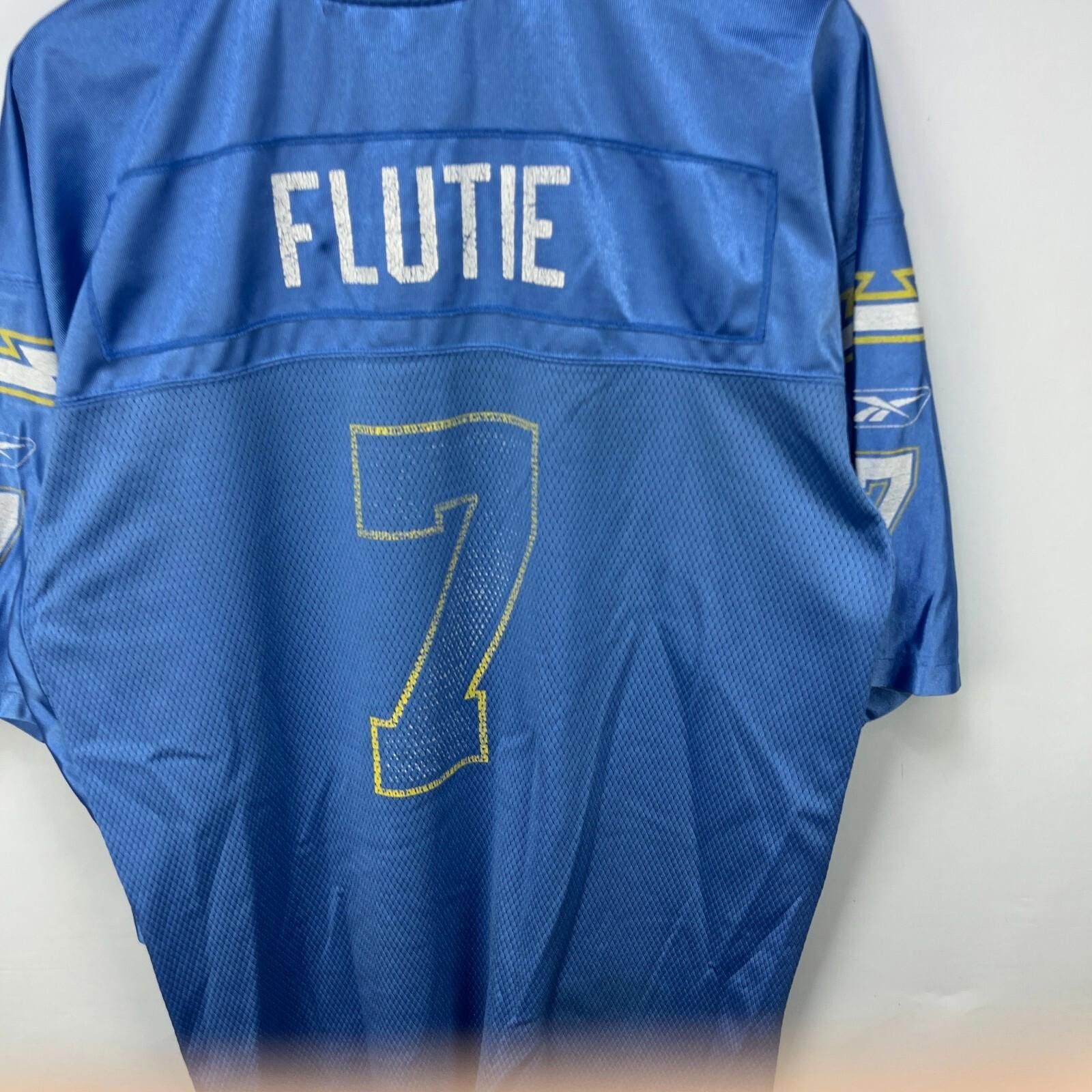 Reebok Vintage Reebok Doug Flutie NFL Jersey XL San Diego Chargers Size ONE SIZE - 6 Thumbnail