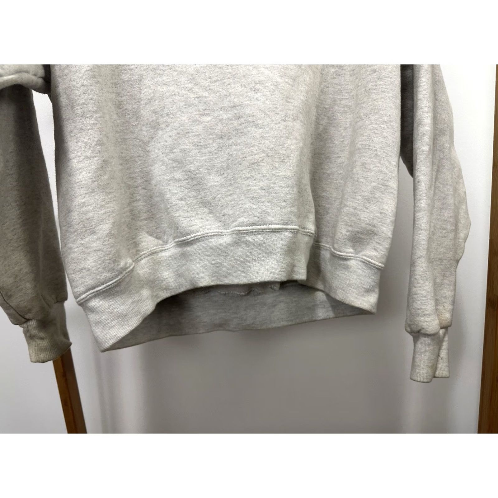 Vintage VTG Wake Forest University Demon Deacons Vitruvian Exercise Science Sweatshirt L Women Heather Gray Pullover gym Workwear Size L / US 10 / IT 46 - 7 Thumbnail