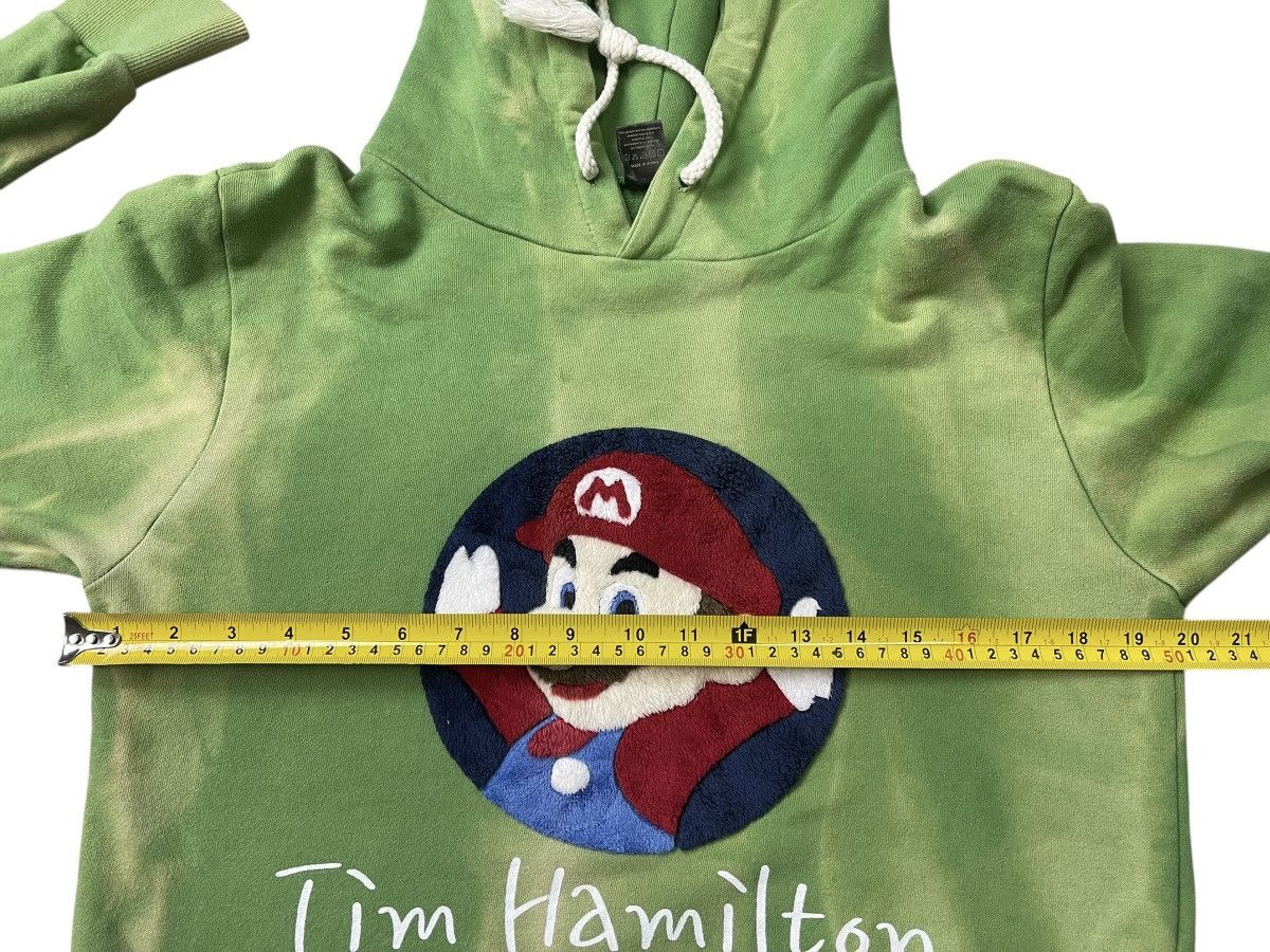 Tim Hamilton Vintage Super Mario Tim Hamilton Embroidered Tie Dye Hoodie Size US M / EU 48-50 / 2 - 4 Thumbnail