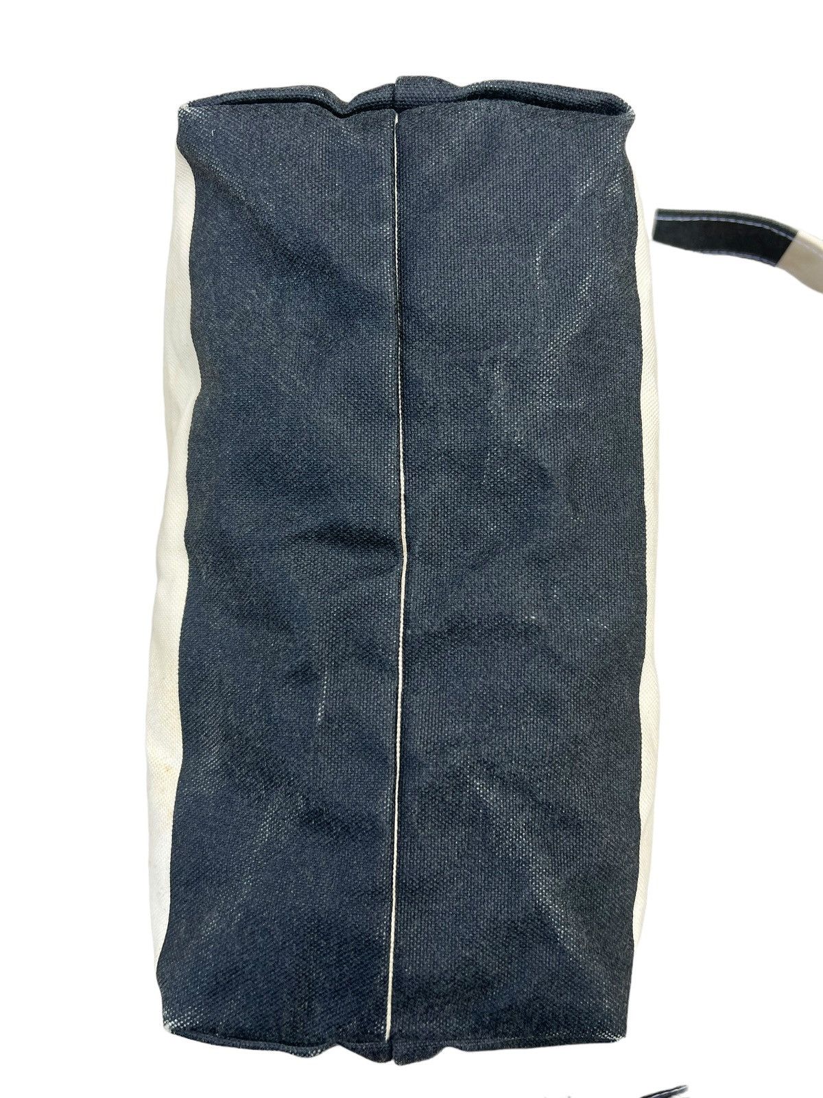 Vintage TEMBEA Japan Border Striped Waxed Canvas Cotton Bag Size ONE SIZE - 20 Thumbnail