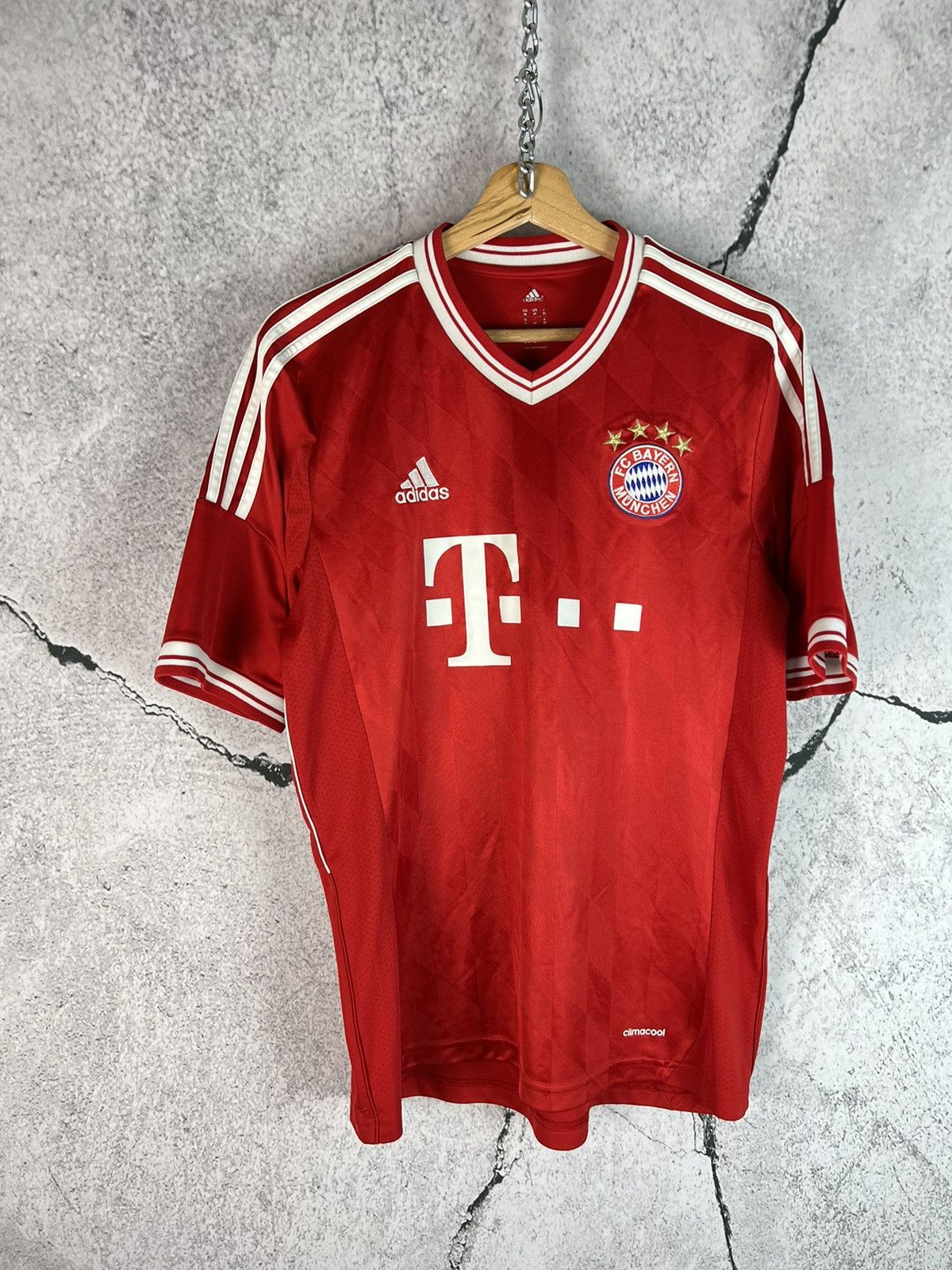 Adidas Adidas FC Bayern Munich soccer football Martinez #8 Jersey Size US M / EU 48-50 / 2 - 2 Thumbnail