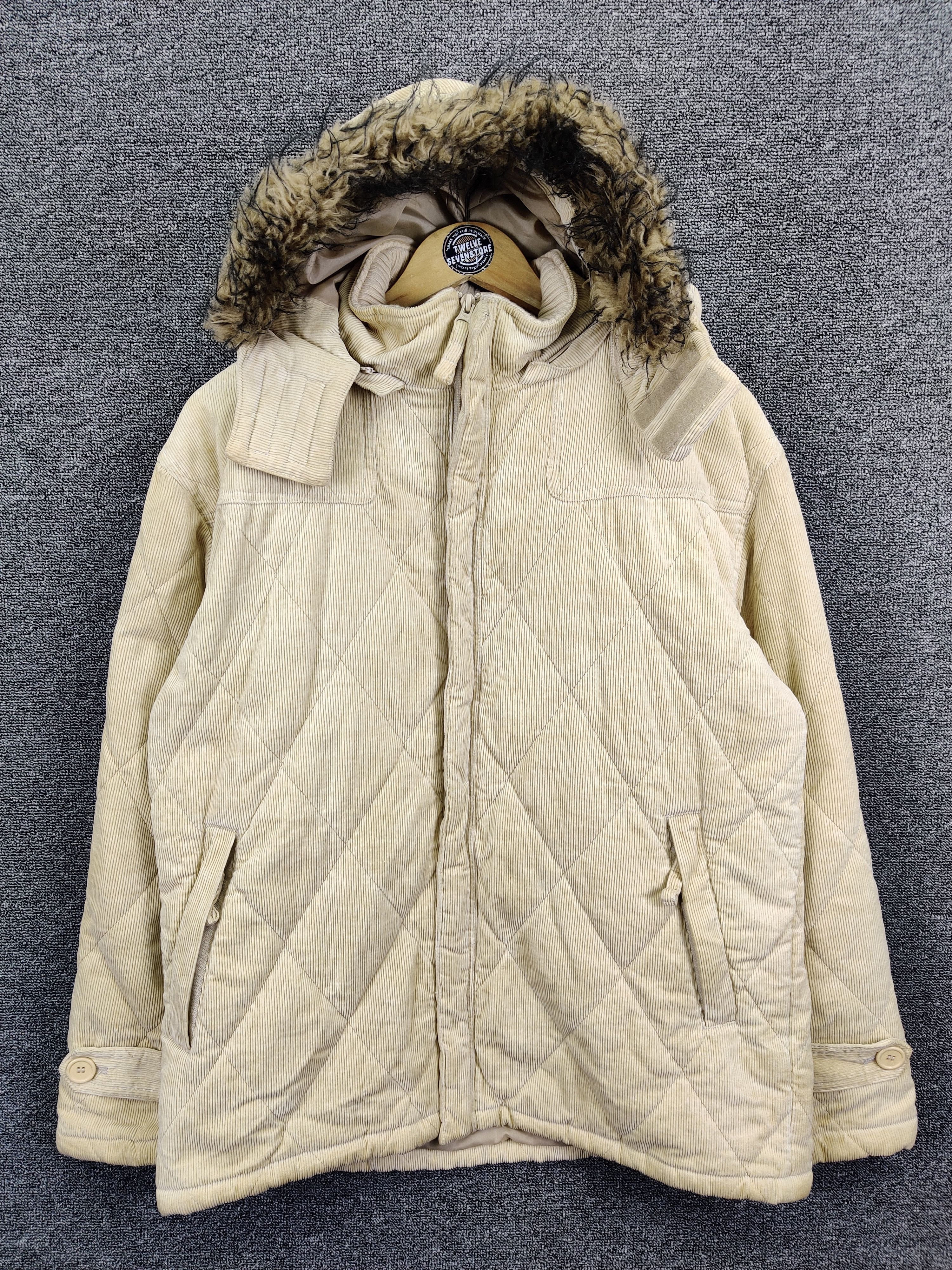 Body Glove Vintage Body Glove Corduroy Fur Jacket Size US M / EU 48-50 / 2 - 1 Thumbnail