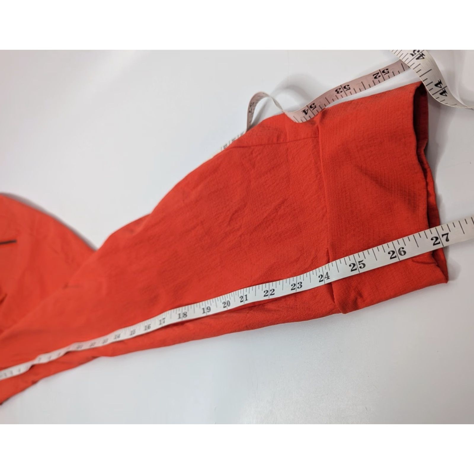 Athleta Athleta Trekkie North Jogger Pants Nylon Womens 12 Orange Stretch Casual Tapered Regular Fit Activewear Size 34" / US 12 / IT 48 - 7 Thumbnail