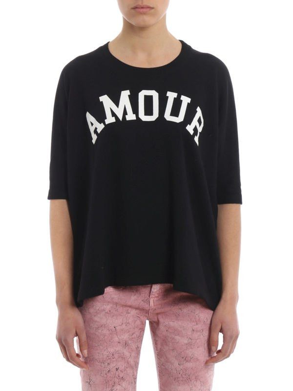 Zadig & Voltaire Zadig & Voltaire Portland Amour Short Sleeve Sweatshirt Size L / US 10 / IT 46 - 8 Thumbnail