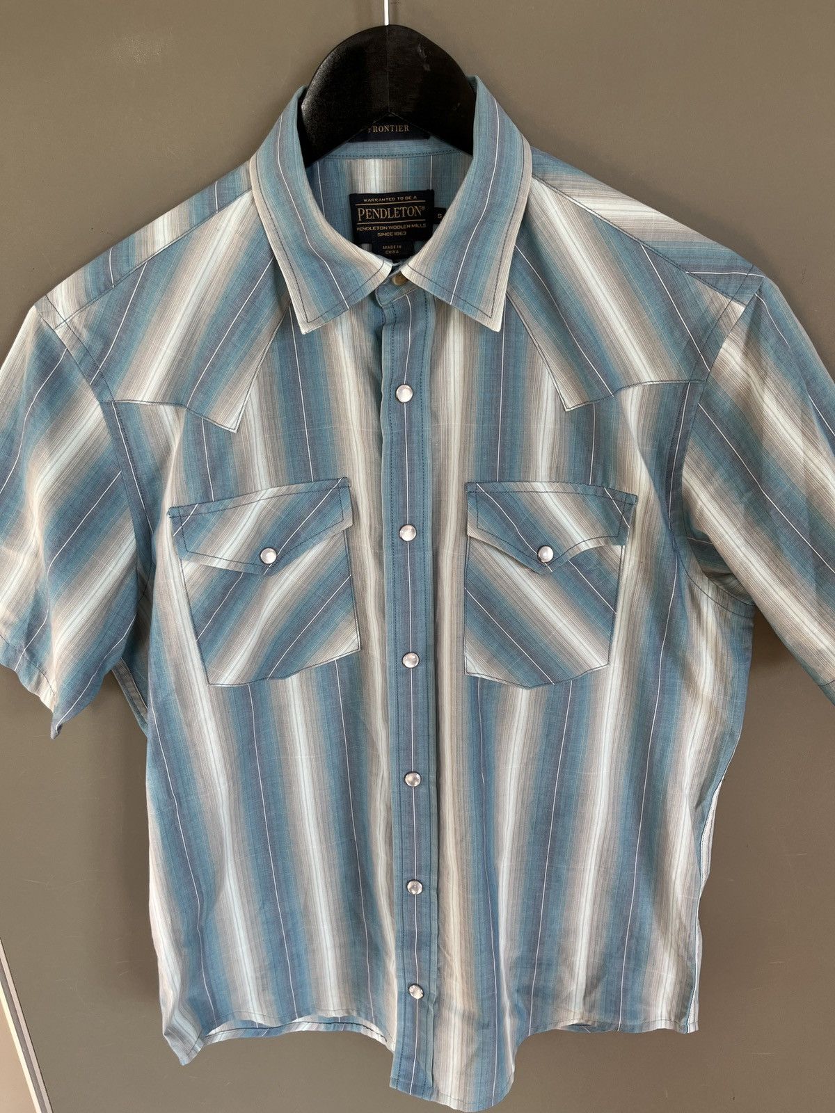 Pendleton Pendleton Frontier Short Sleeve Western Shirt Size US S / EU 44-46 / 1 - 2 Thumbnail