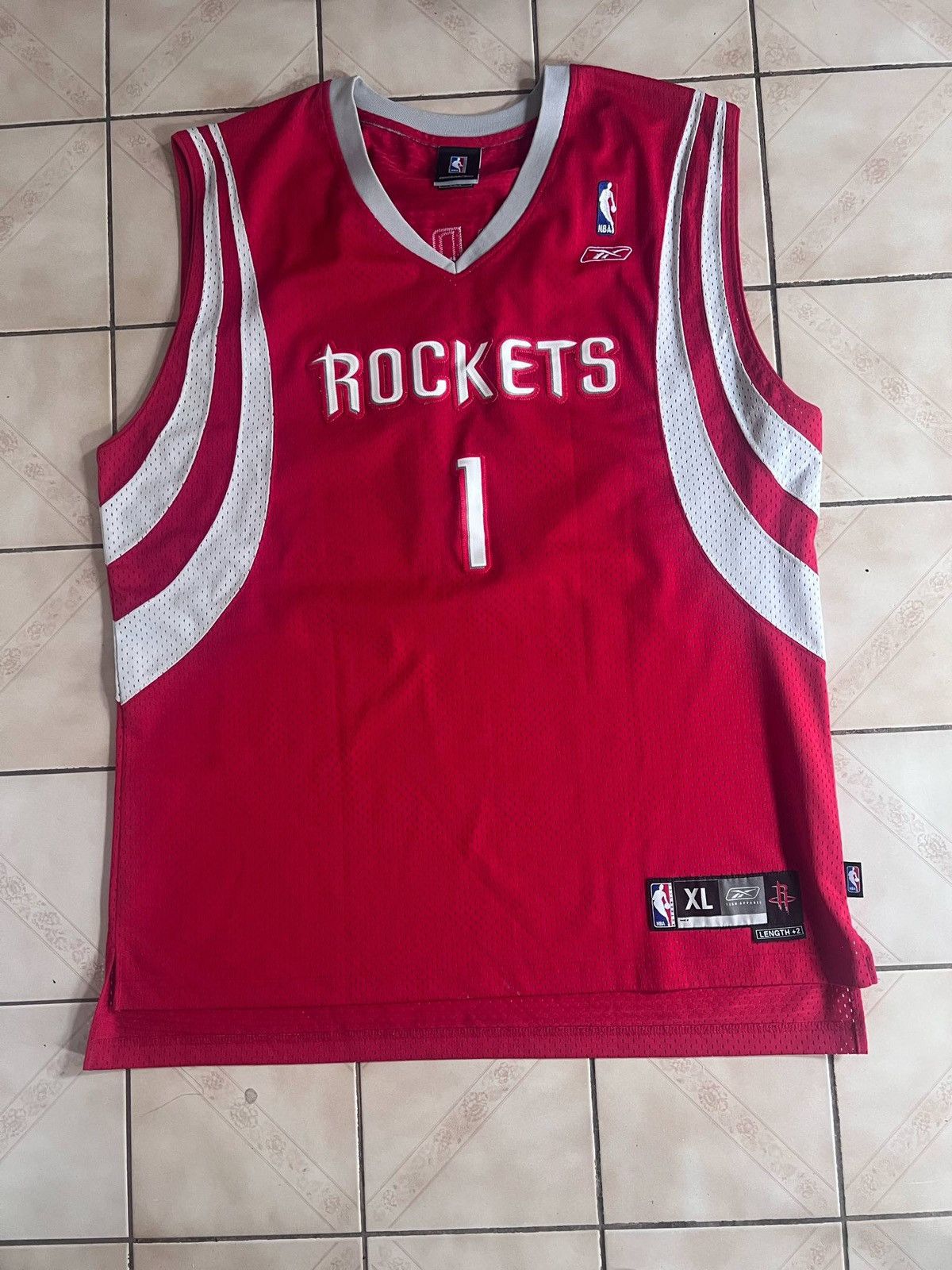 NBA × Reebok × Vintage Vintage Houston Rockets TMAC Jersey