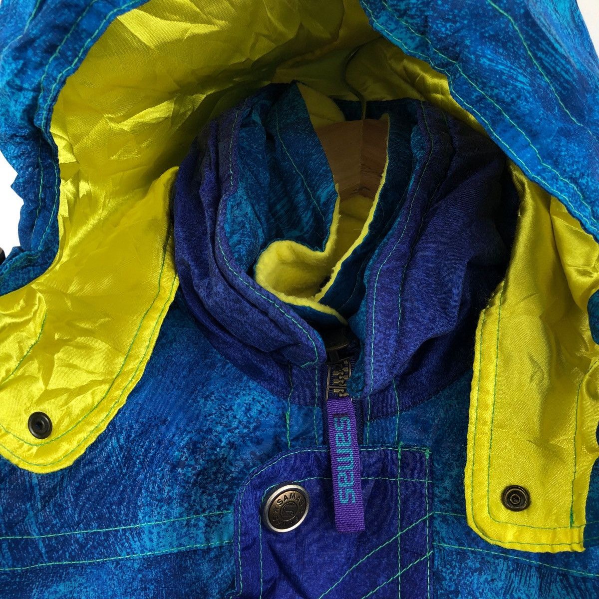 Vintage SAMAS SKI WEAR Zipper Close Button Heavy Jacket Size US L / EU 52-54 / 3 - 6 Thumbnail
