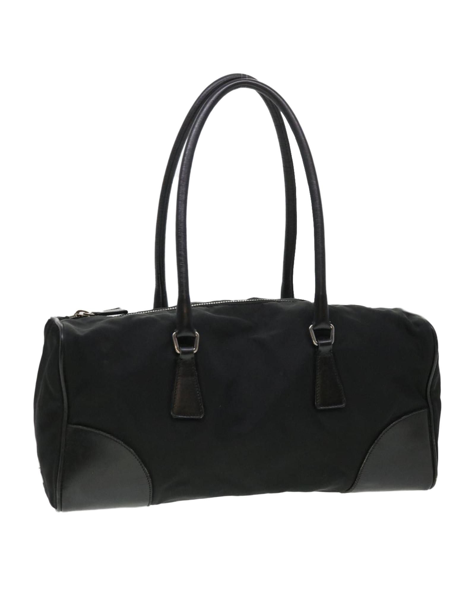 image of Stylish And Versatile Prada Shoulder Bag In Classic Black, Women's