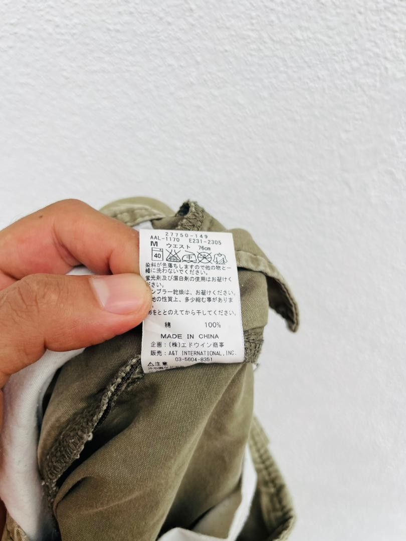 Alpha Industries × Japanese Brand Vintage Alpha Industries Big Pocket Hip Hop Fashion Style Size US 31 - 11 Thumbnail