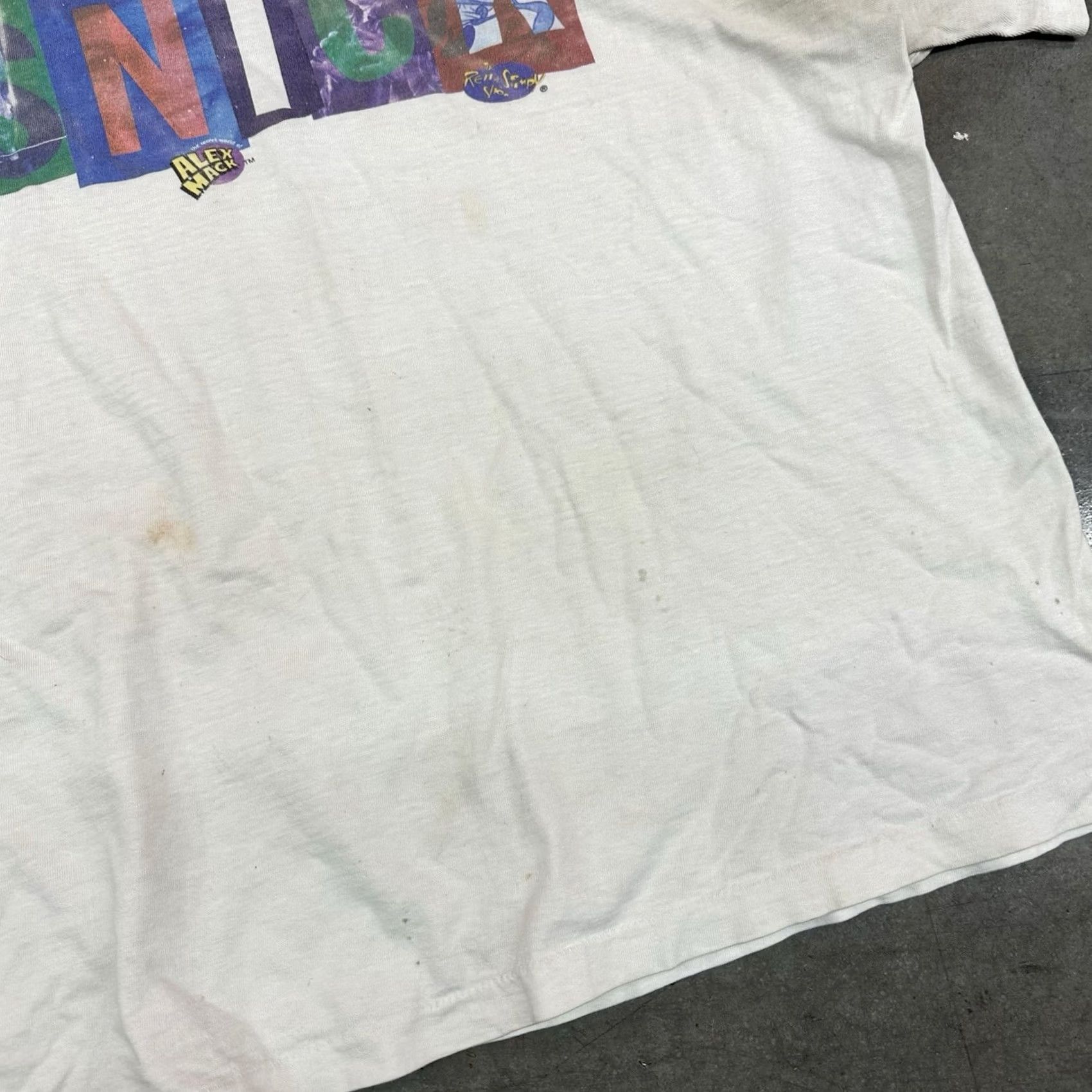 Nickelodeon VINTAGE Nickelodeon Saturday Night Snick Distressed Graphic T Shirt XL White Men Size US XL / EU 56 / 4 - 4 Thumbnail