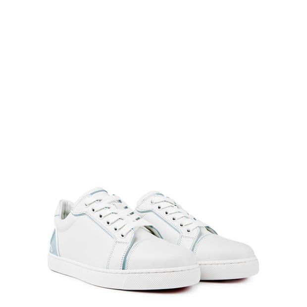 Christian Louboutin Vieira Leather Low Top Sneakers Size US 10 / IT 40 - 4 Thumbnail