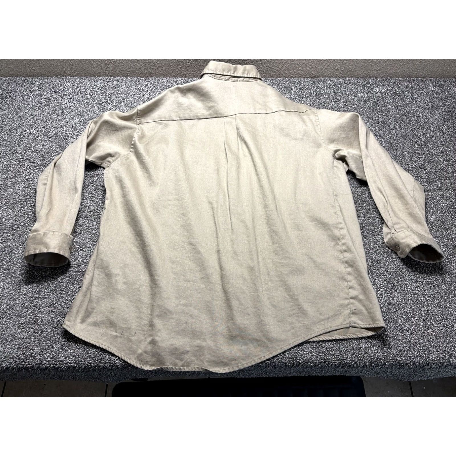 Vintage Bulwark FR Shirt Mens XXL Fire Resistant Work Button Cotton Workwear Size US XXL / EU 58 / 5 - 2 Thumbnail