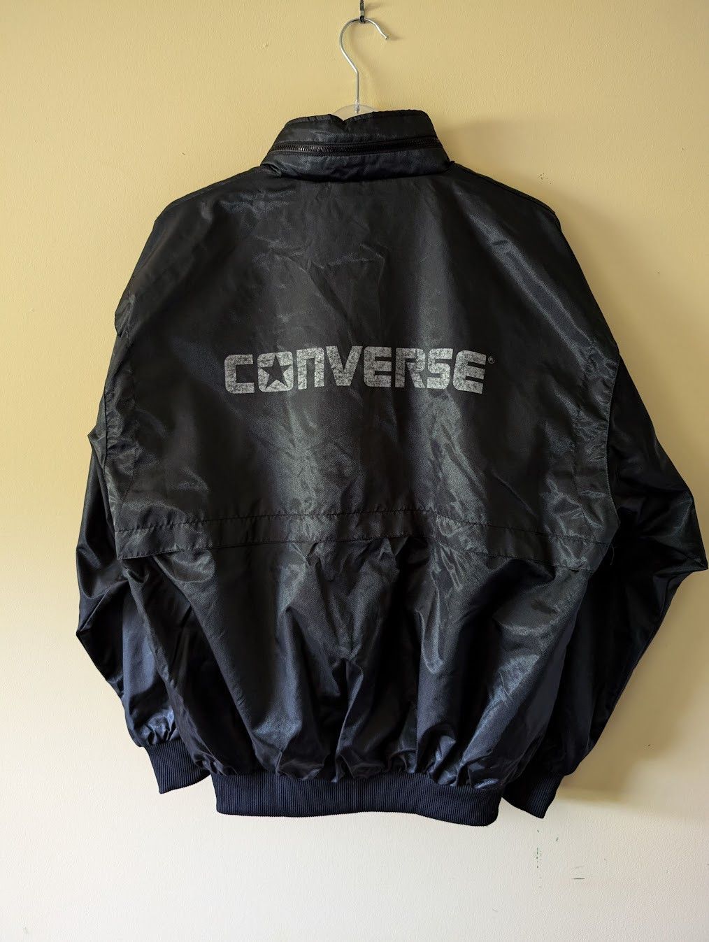 Converse × Vintage Vintage 90's Converse RARE React Promo Nylon Jacket Size US M / EU 48-50 / 2 - 5 Thumbnail